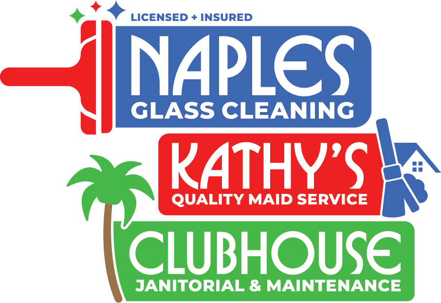Naples Glass Cleaning/Kathy Quality Made Service Logo