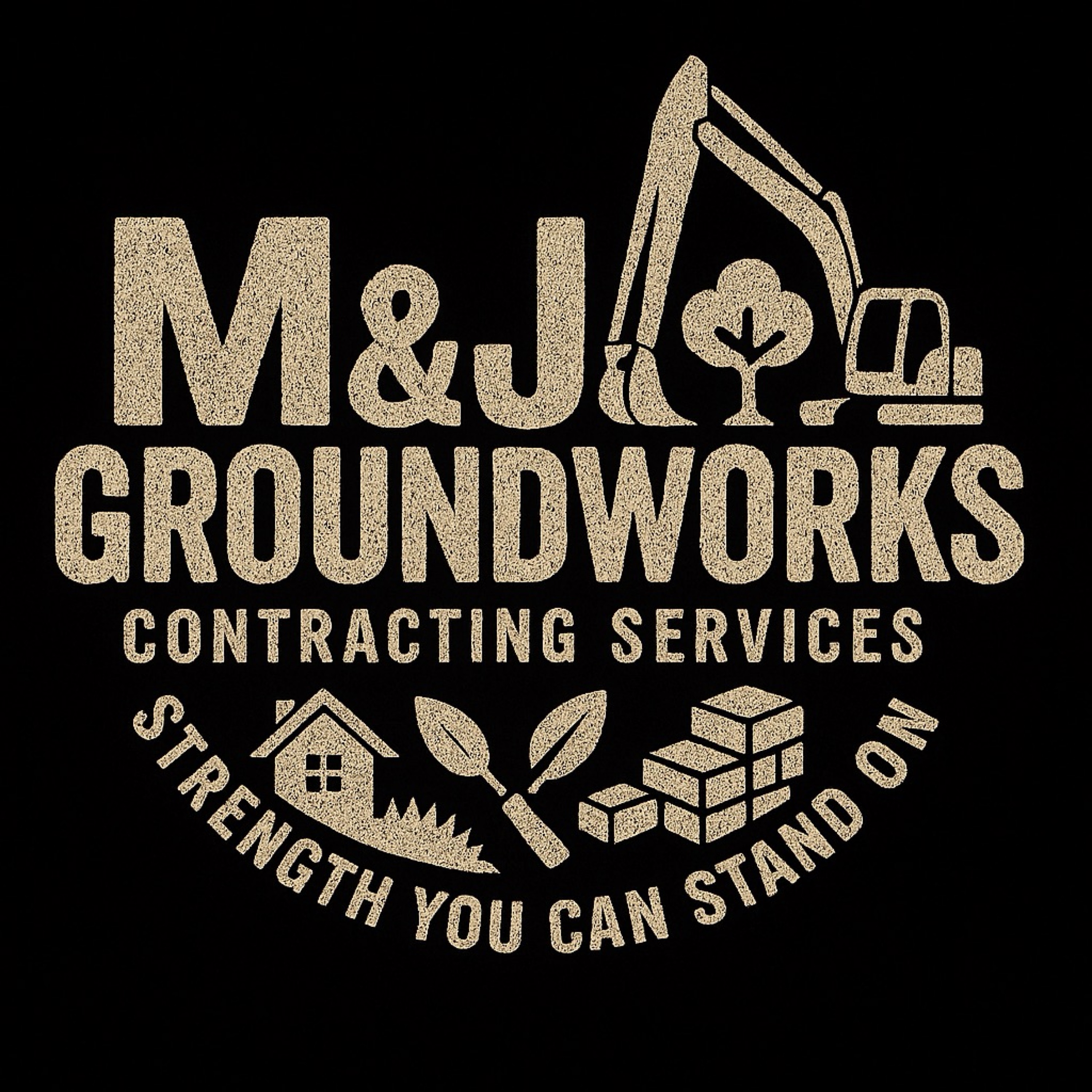 M&J Groundworks llc Logo