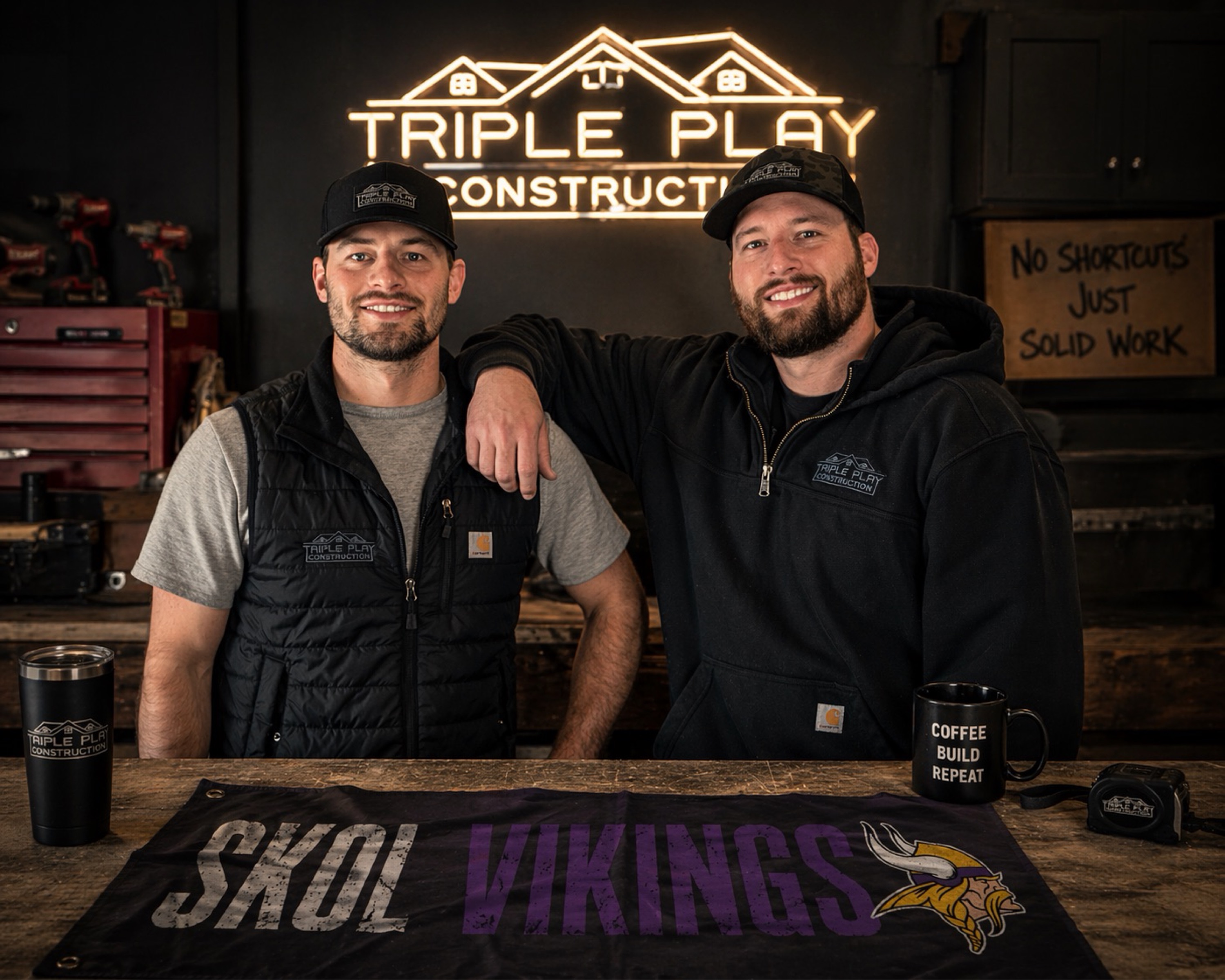 Triple Play Construction LLC Logo