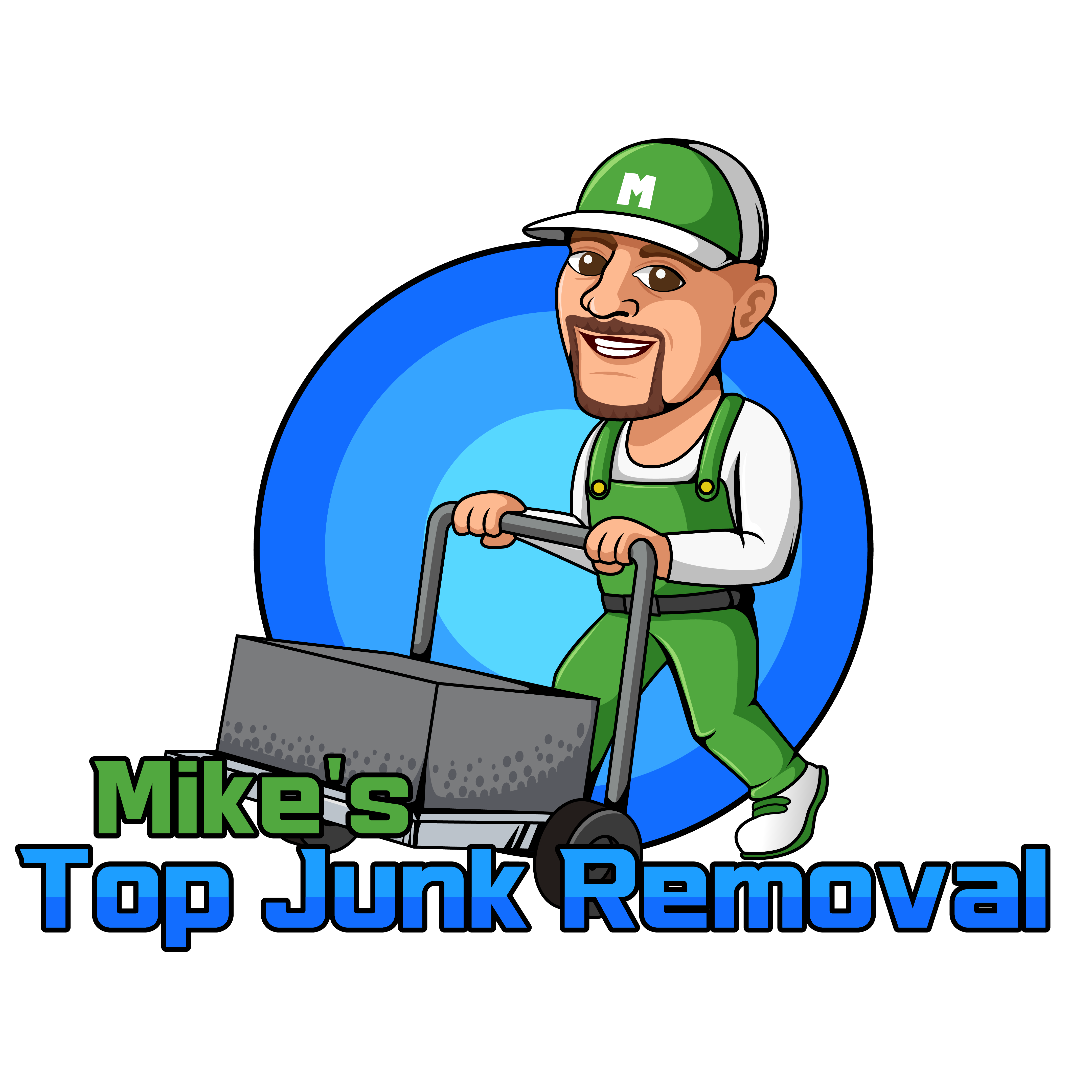 Mike's Top Junk Removal Logo