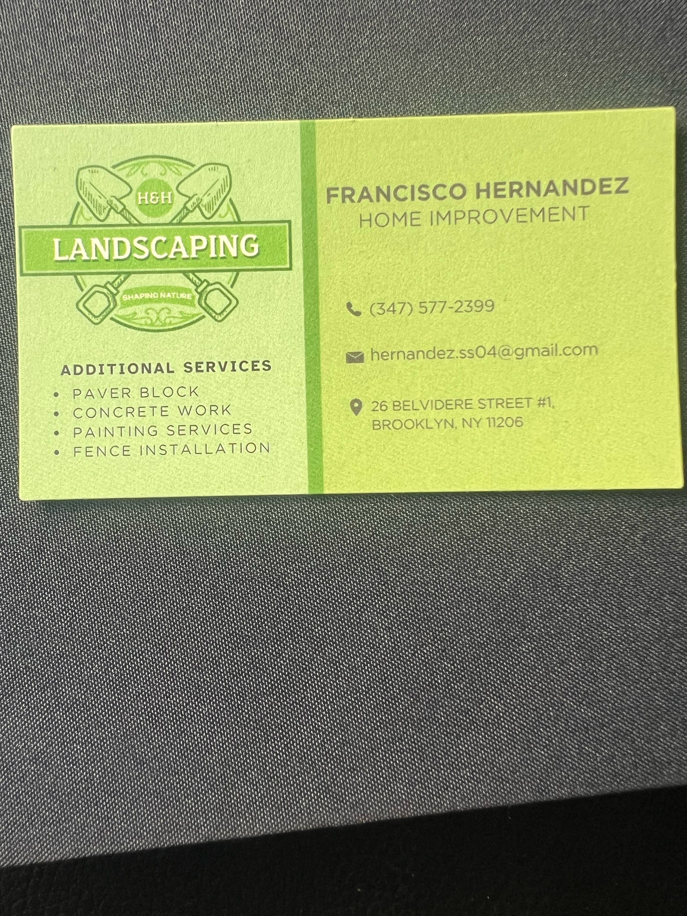 FH Lanscapeng services Logo