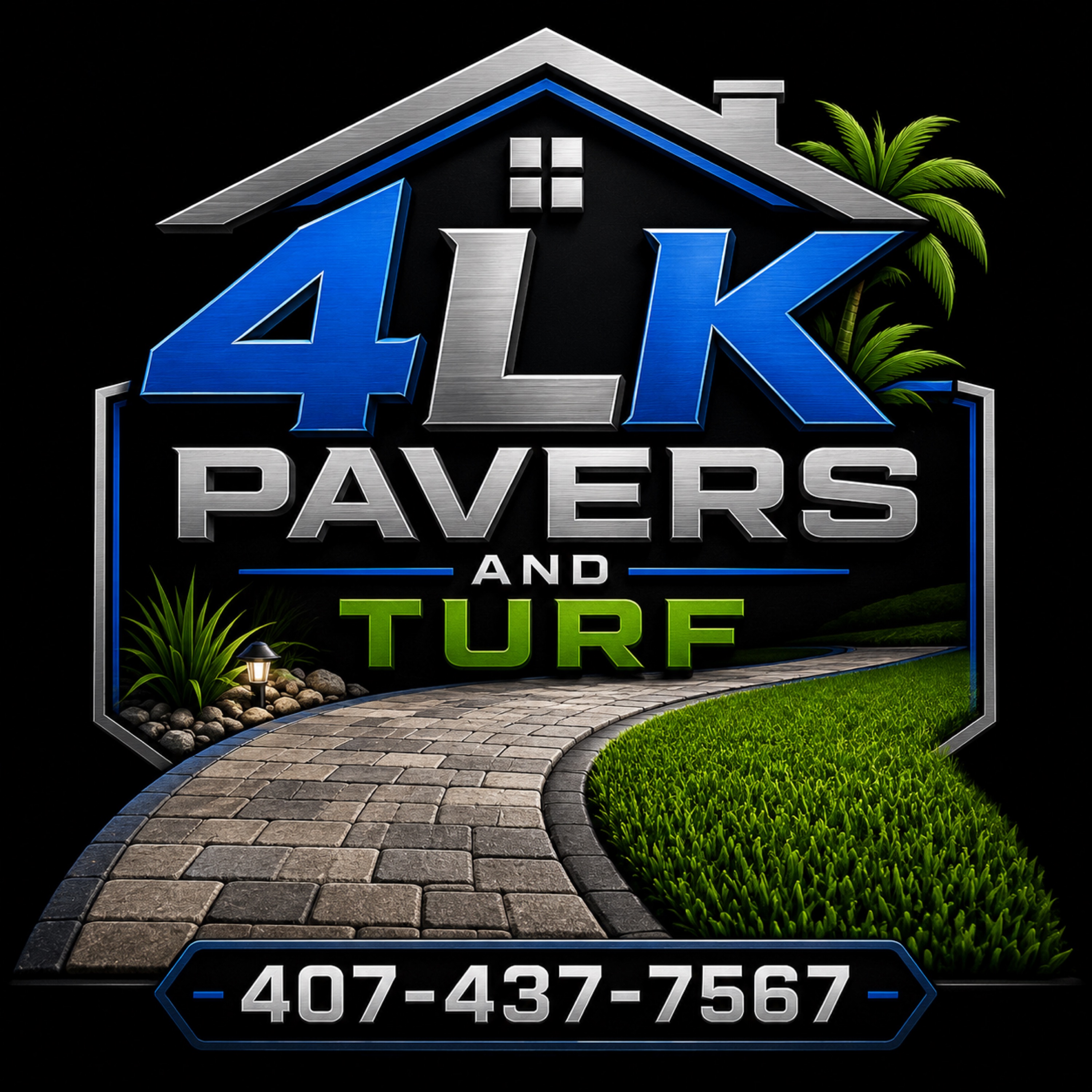 4LK PAVERS Logo