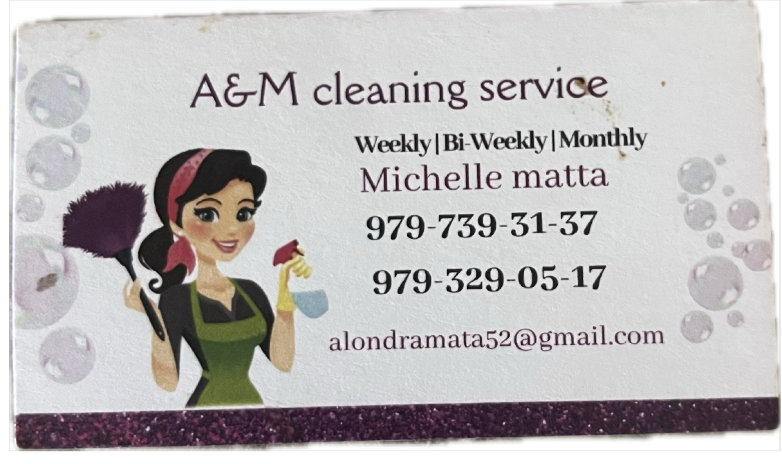 A&M Cleaning Service Logo