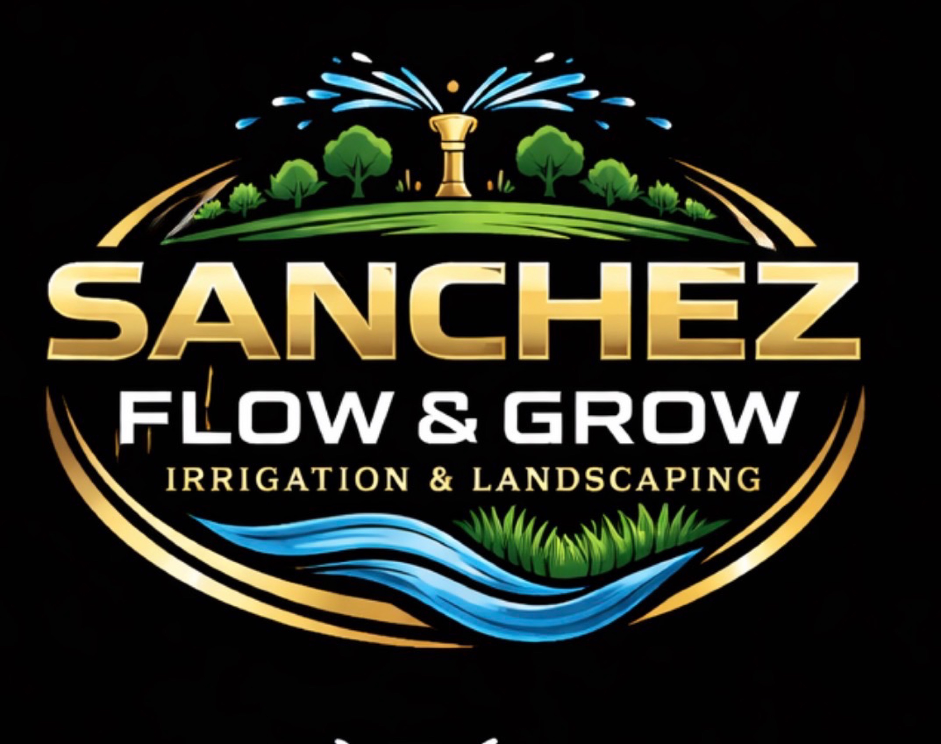 Sanchez f&g landscaping and irrigation Logo