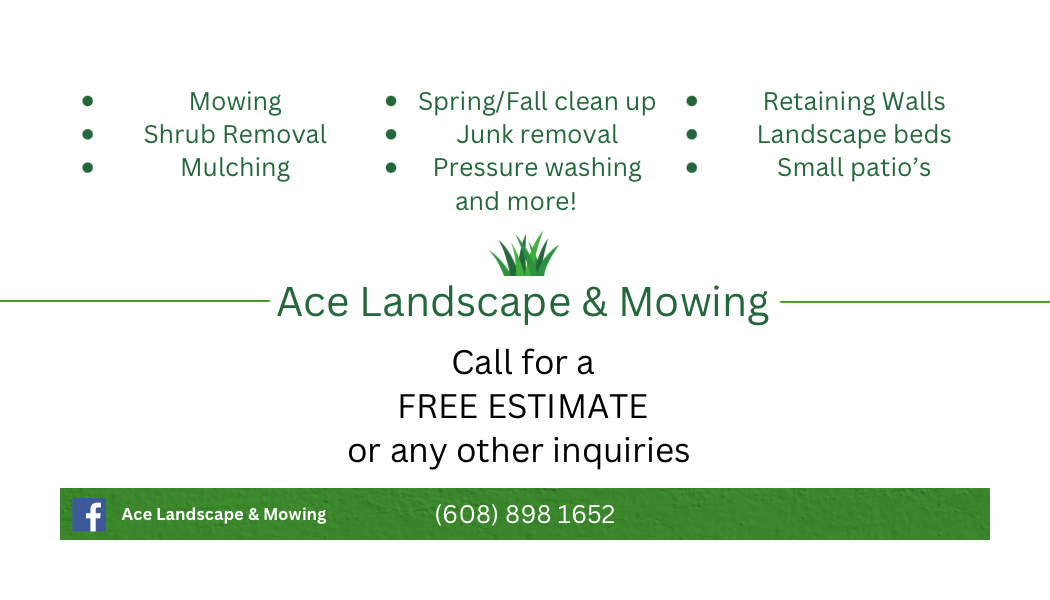 Ace Landscape & Mowing Logo
