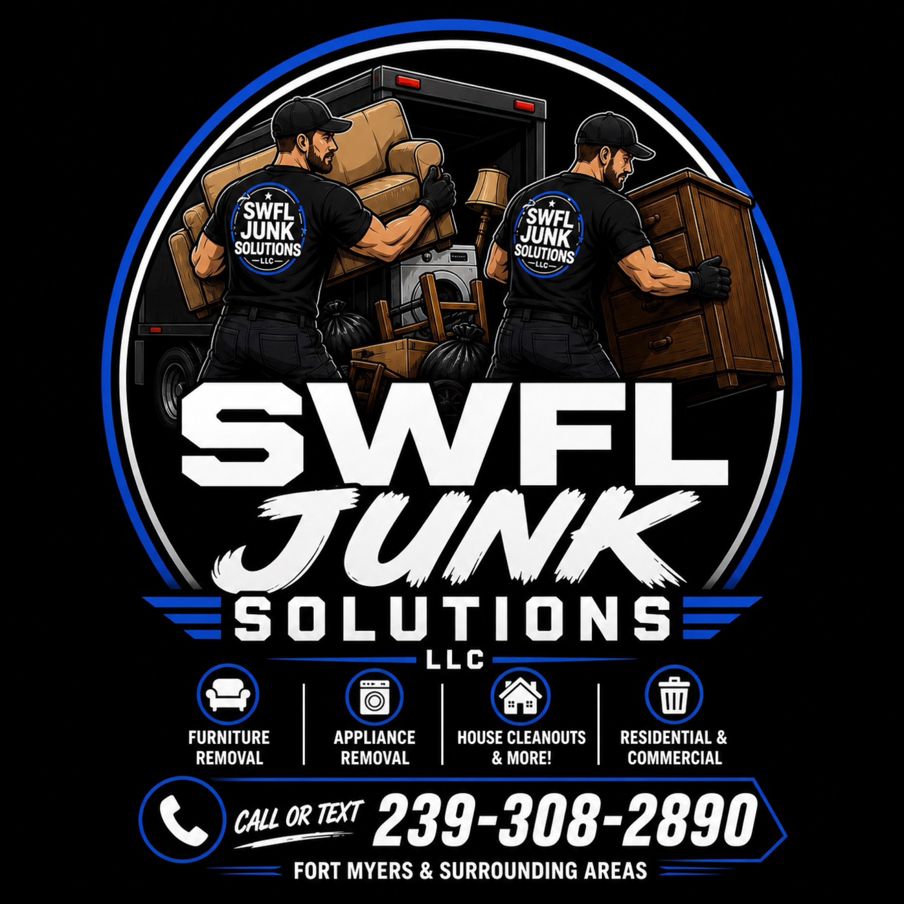 SWFL junk solutions Logo