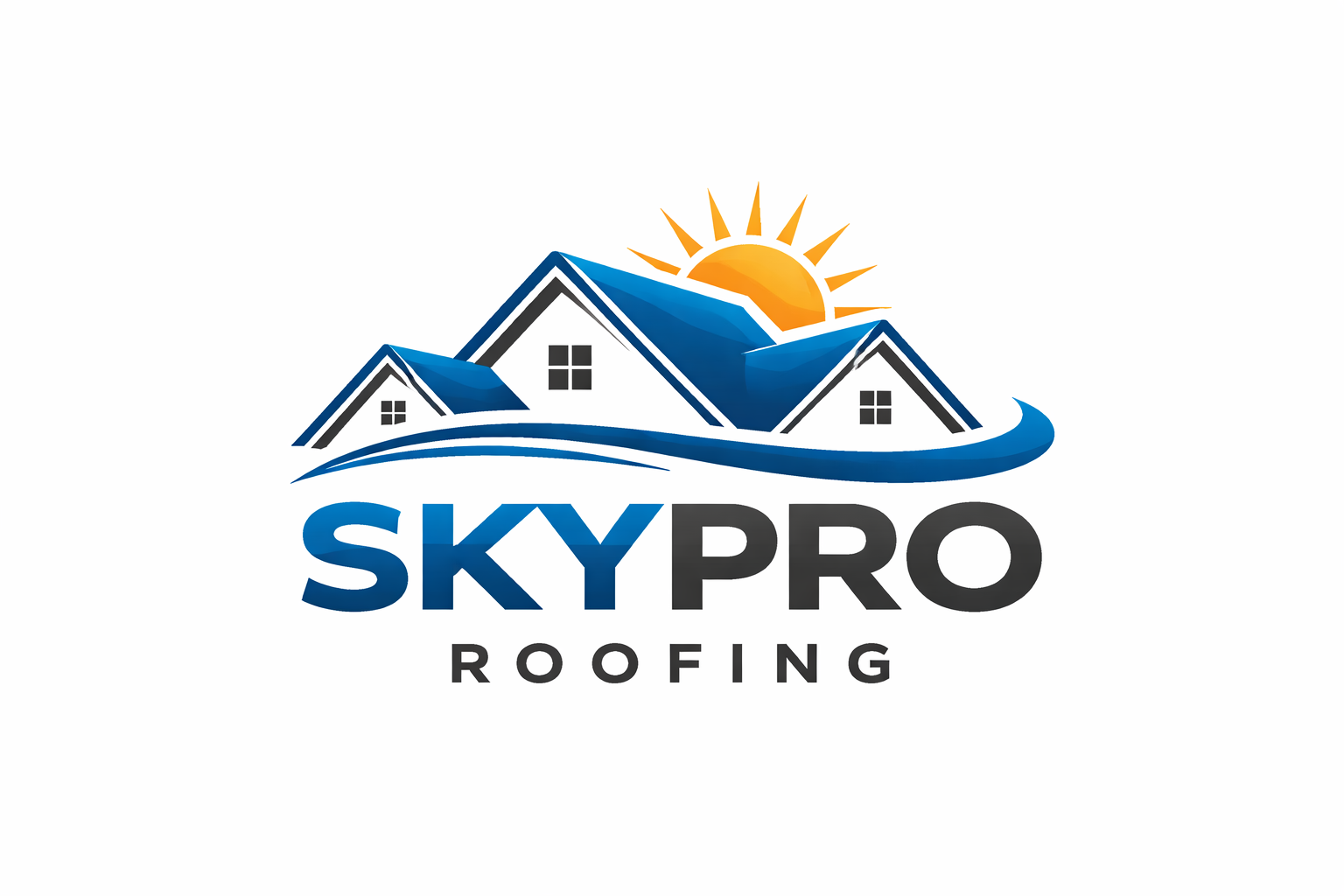 Skypro roofing Logo