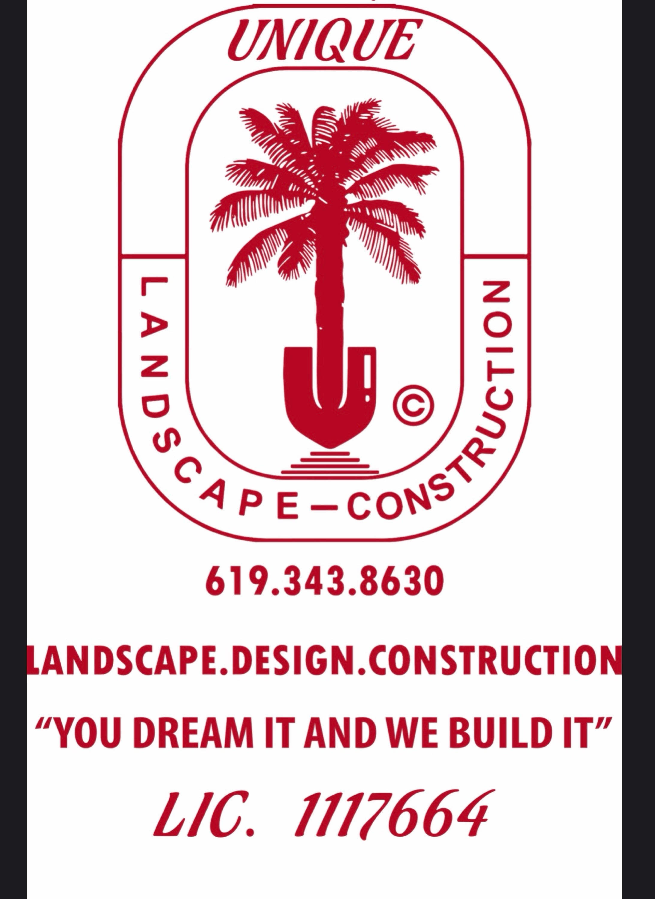 Unique Landscape Construction Inc. Logo