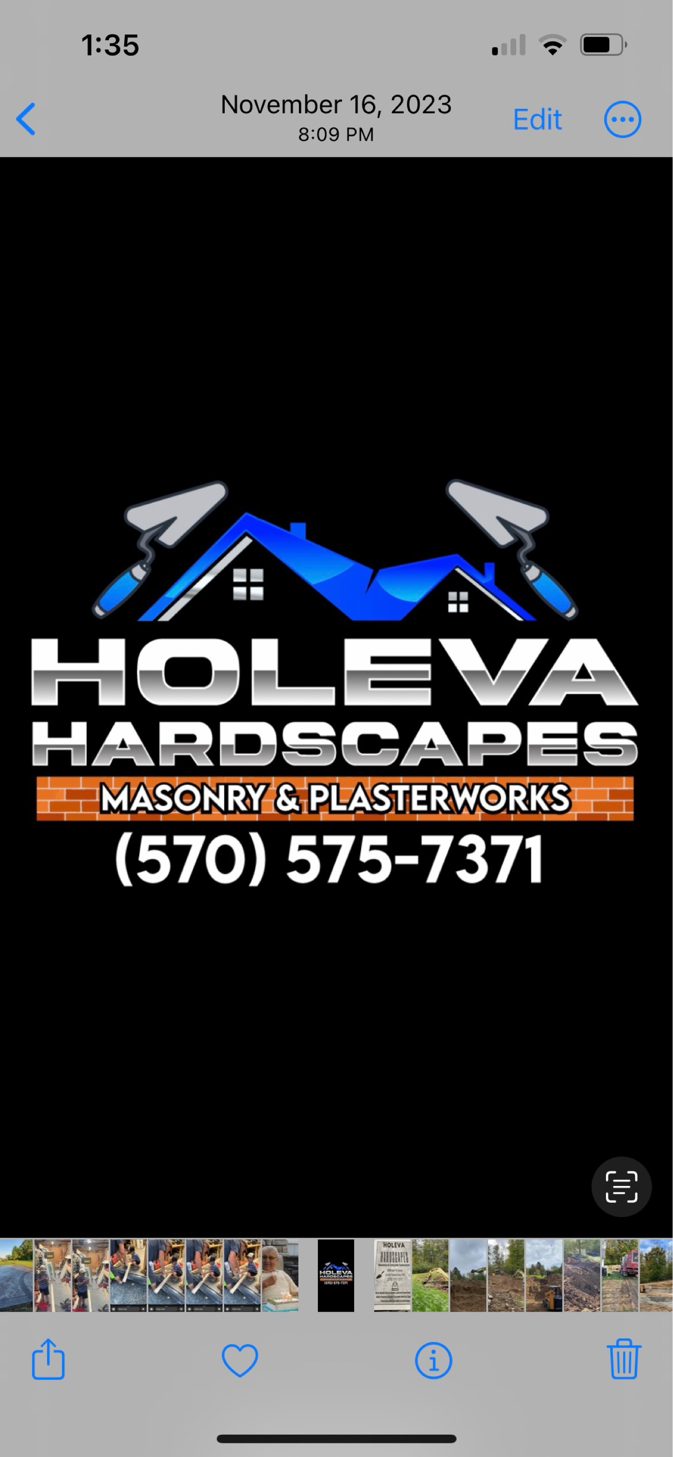 Holeva Hardscapes Logo