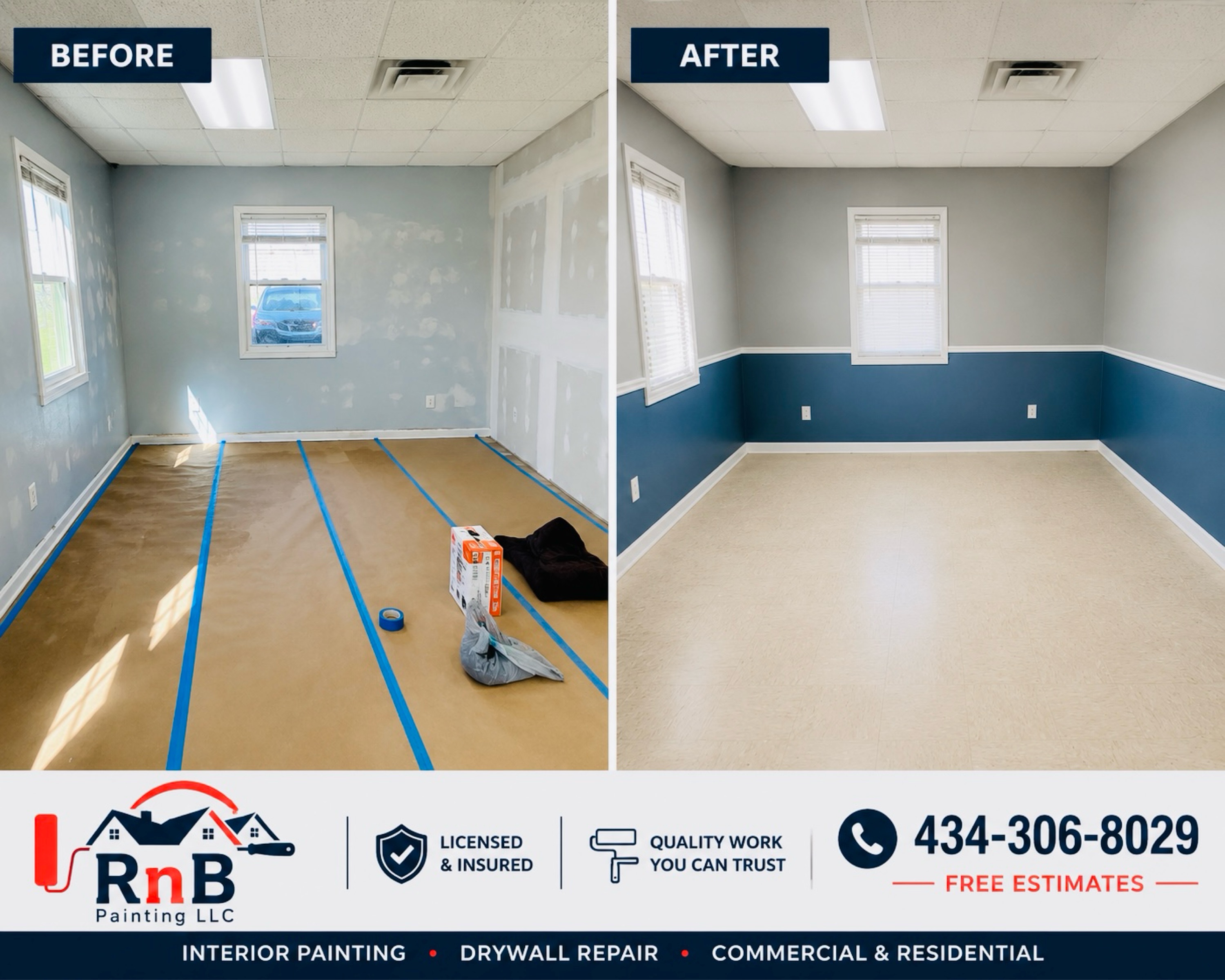 RnB Painting LLC Logo