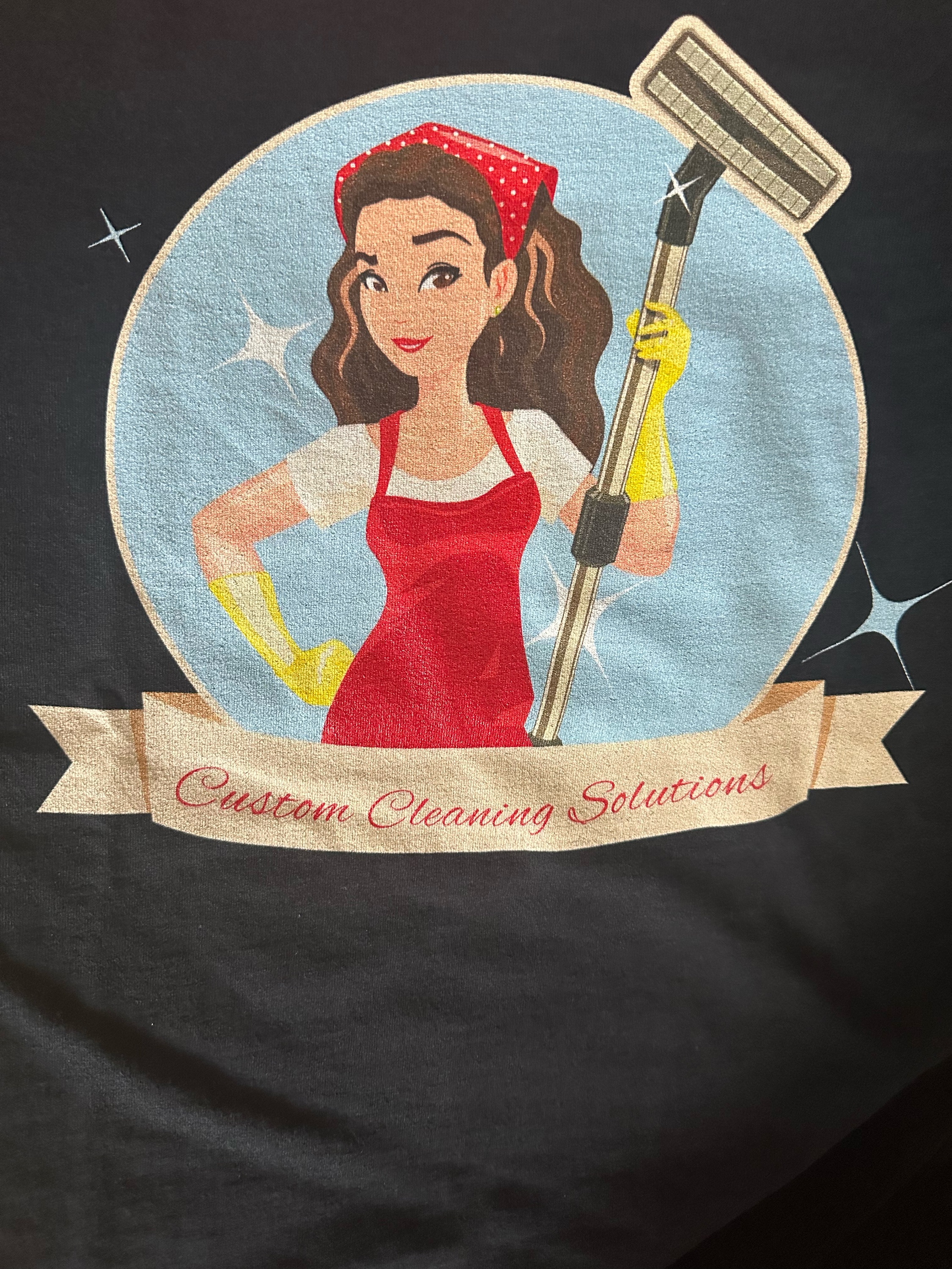 Custom Cleaning Solutions Logo