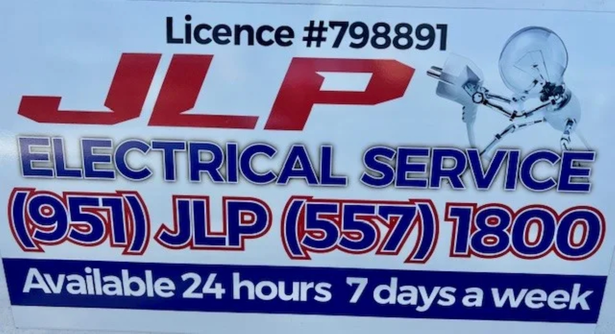 J L P ELECTRICAL SERVICES Logo