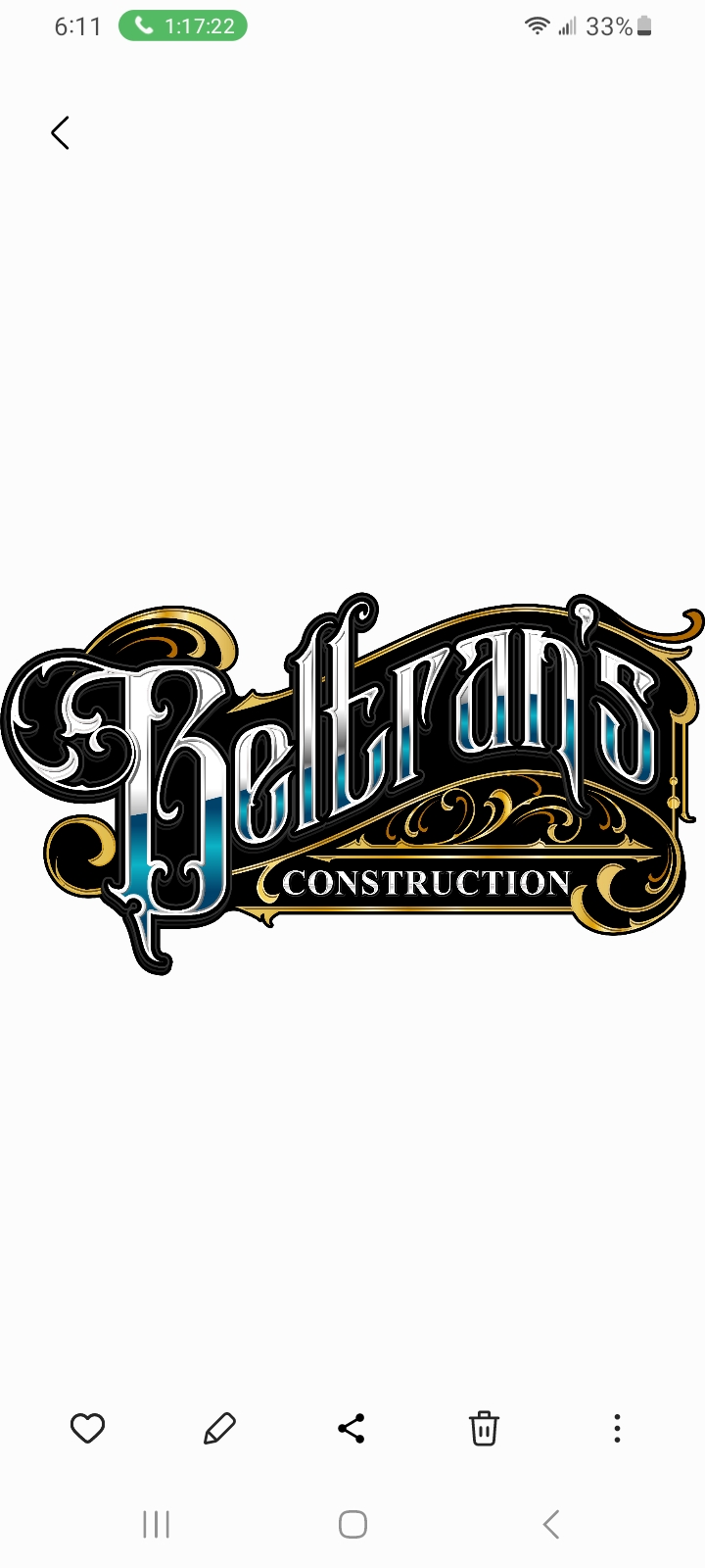 Beltran's Construction Logo
