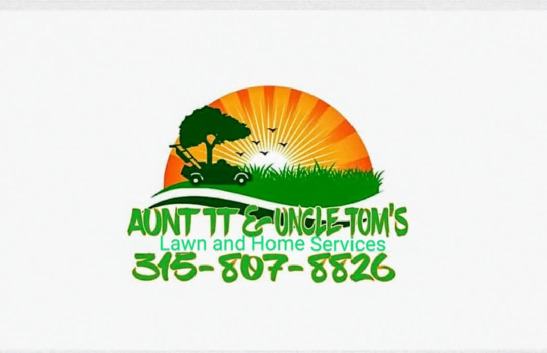 Aunt TT and Uncle Tom's Lawn and Home Services Logo