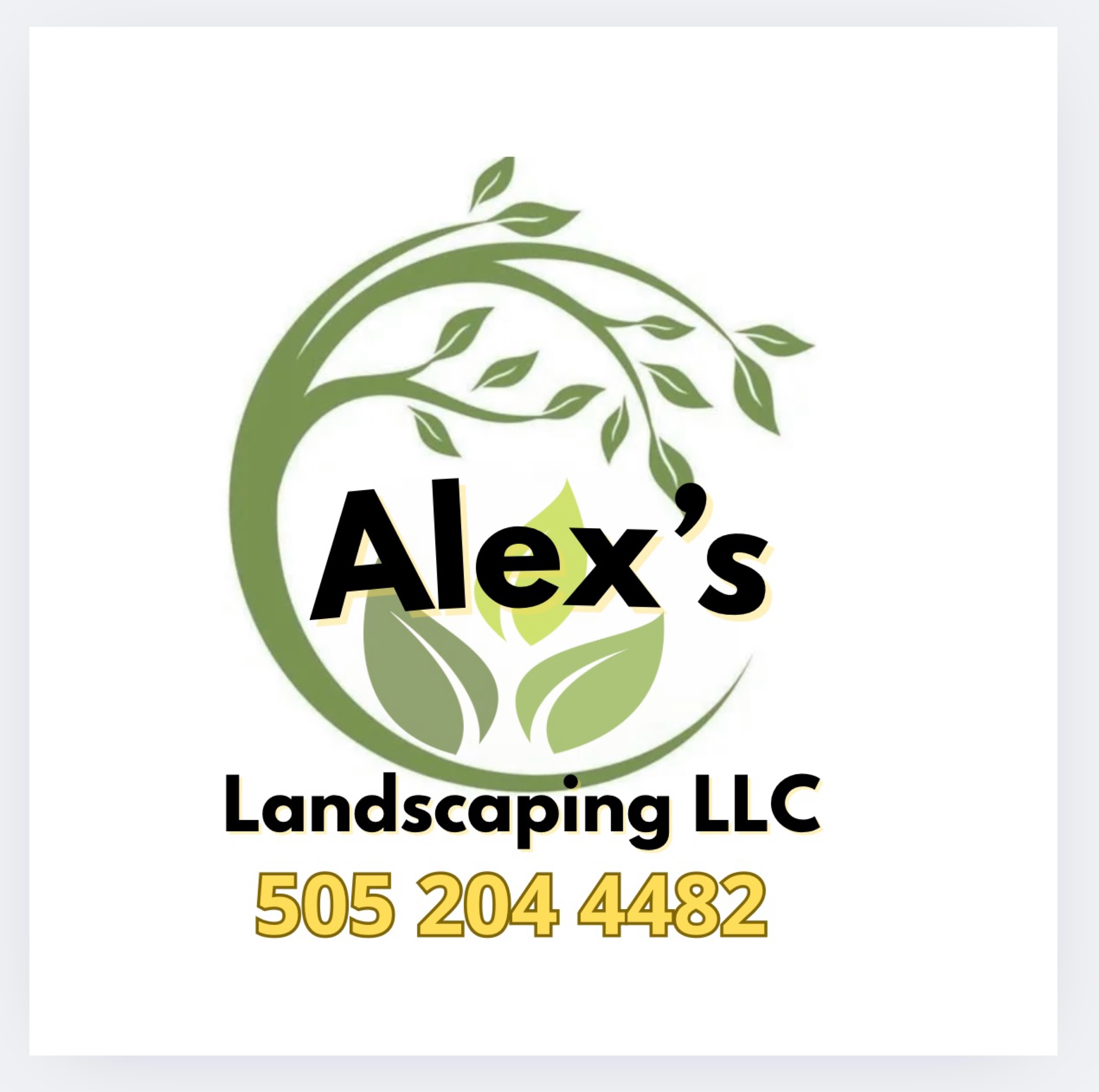 Alex's Landscaping LLC Logo