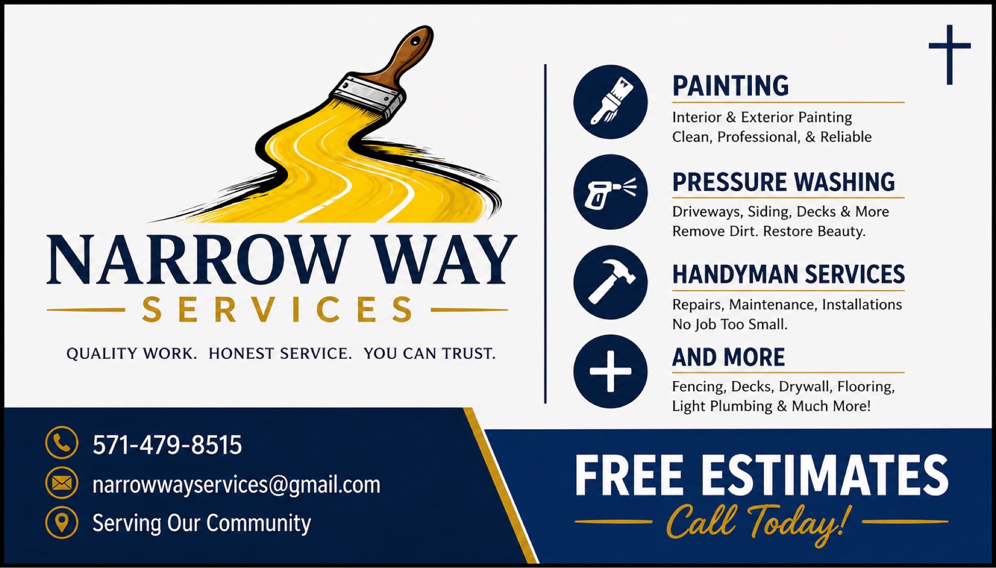 Narrow Way Services LLC Logo