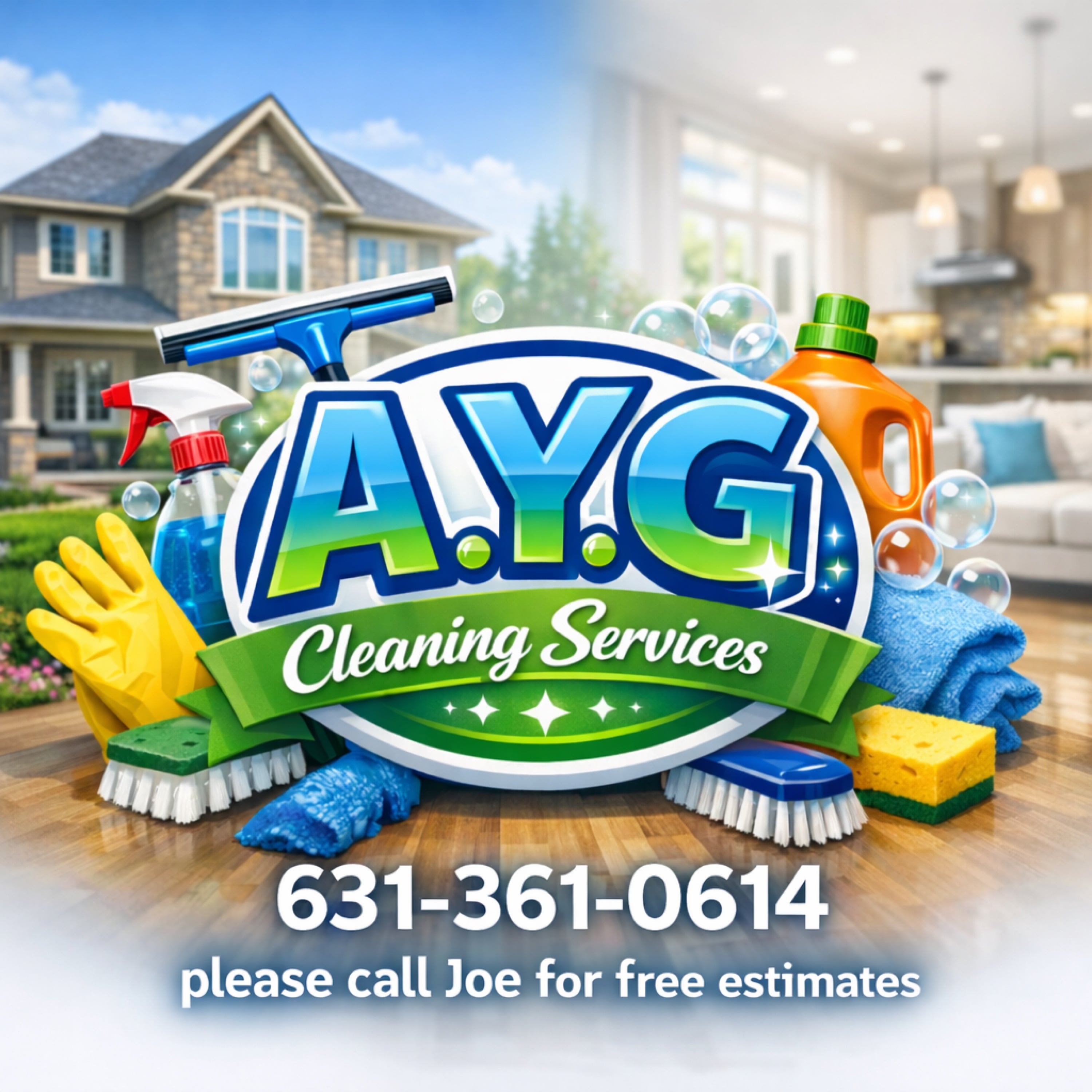 A.Y.G. Cleaning Services Logo