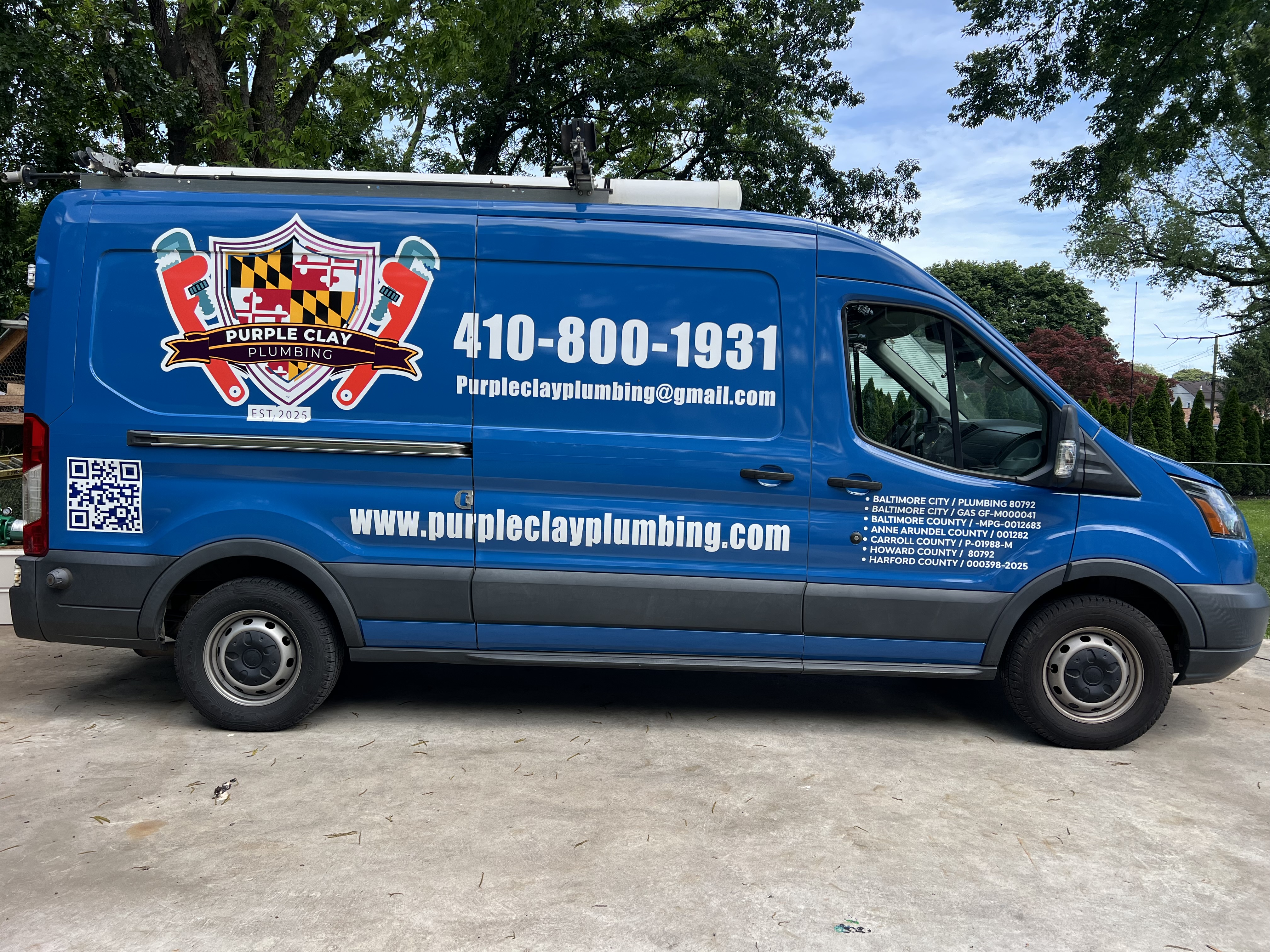 PURPLE CLAY PLUMBING LLC Logo