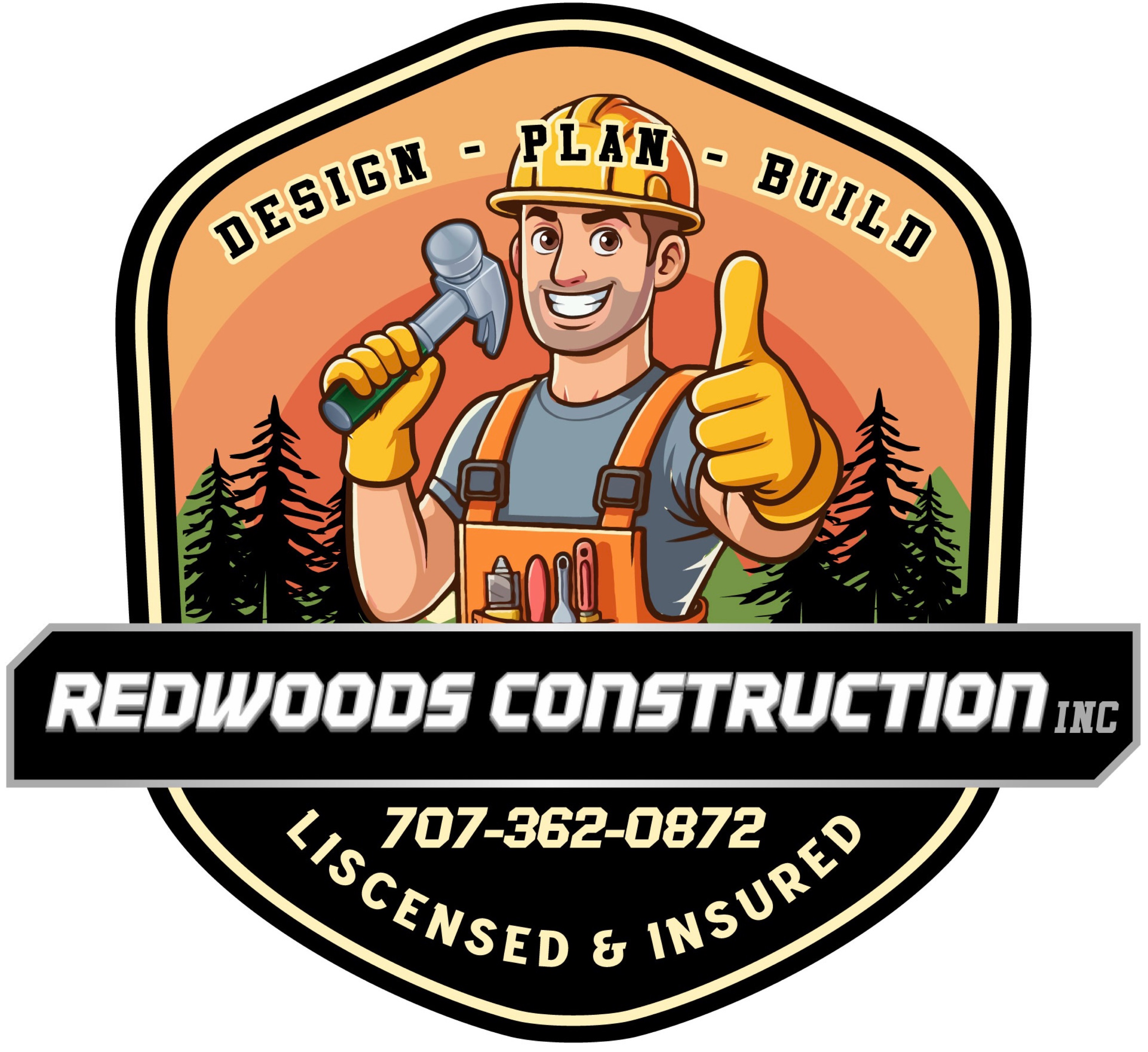 Redwoods Construction, Inc Logo