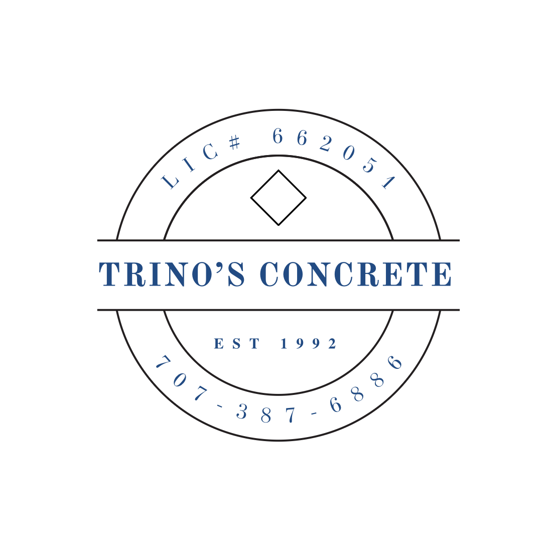 Trino's Concrete Services Logo