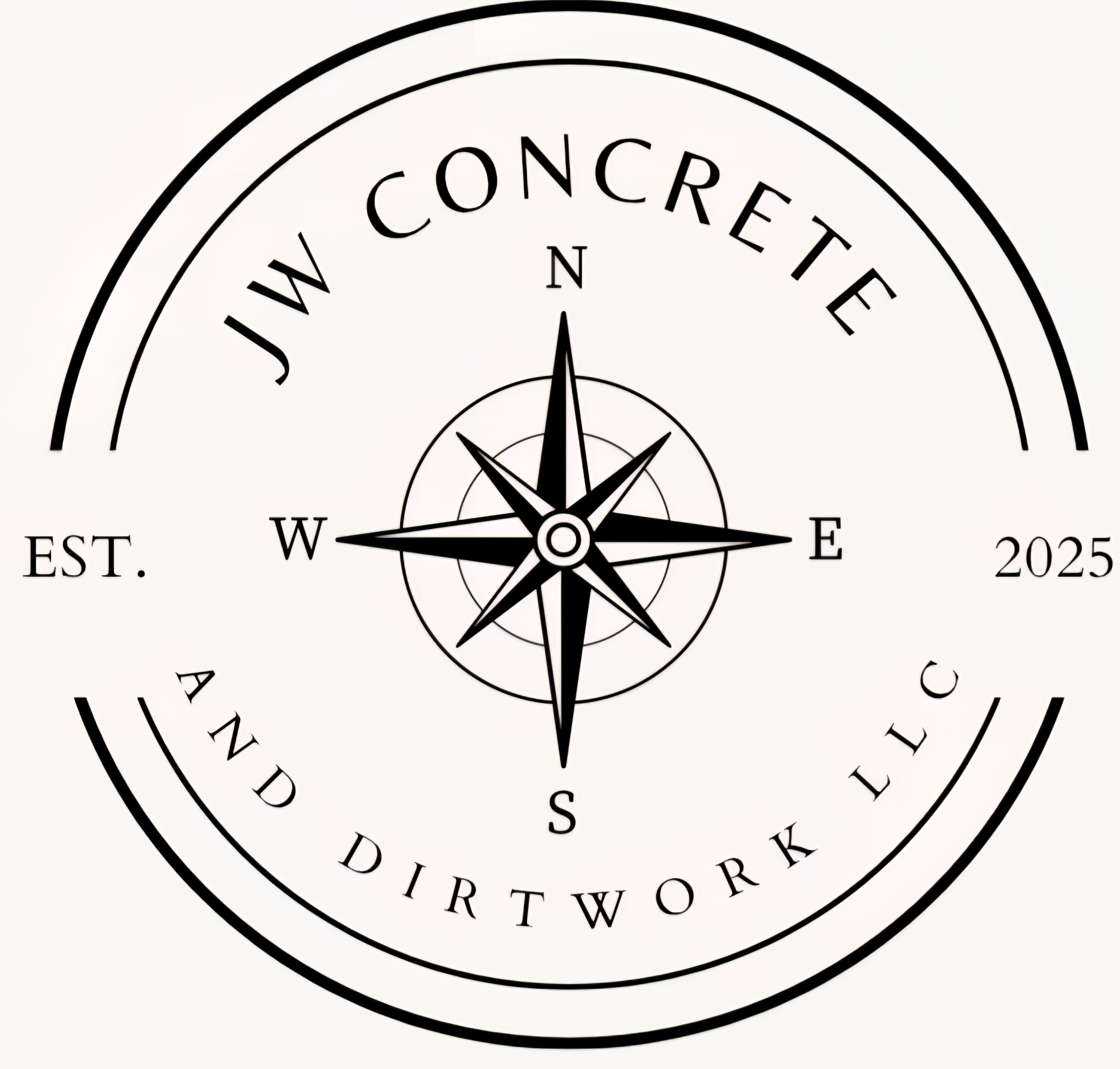 JW Concrete & Dirtwork LLC Logo