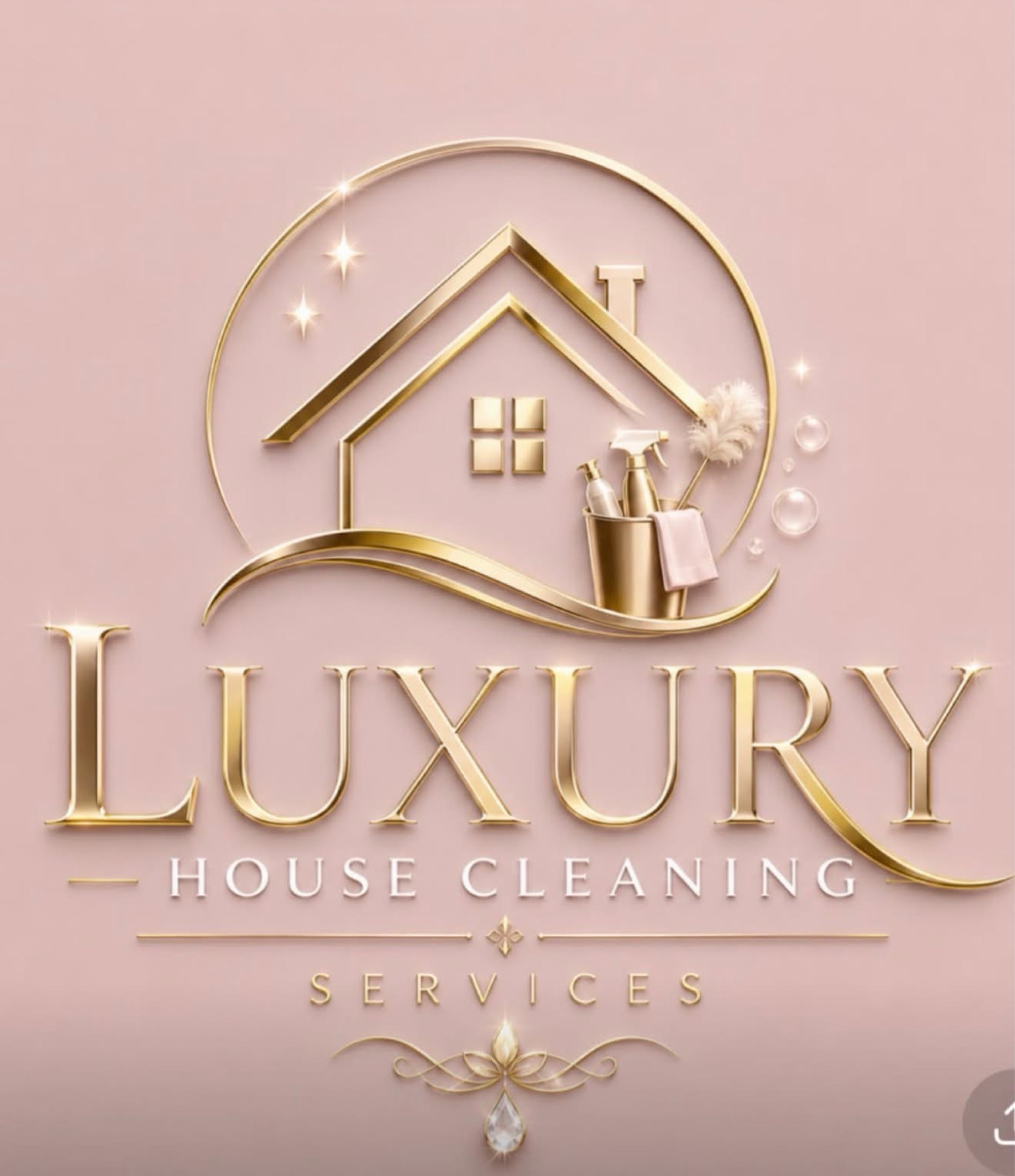 Luxury House Cleaning Services Logo