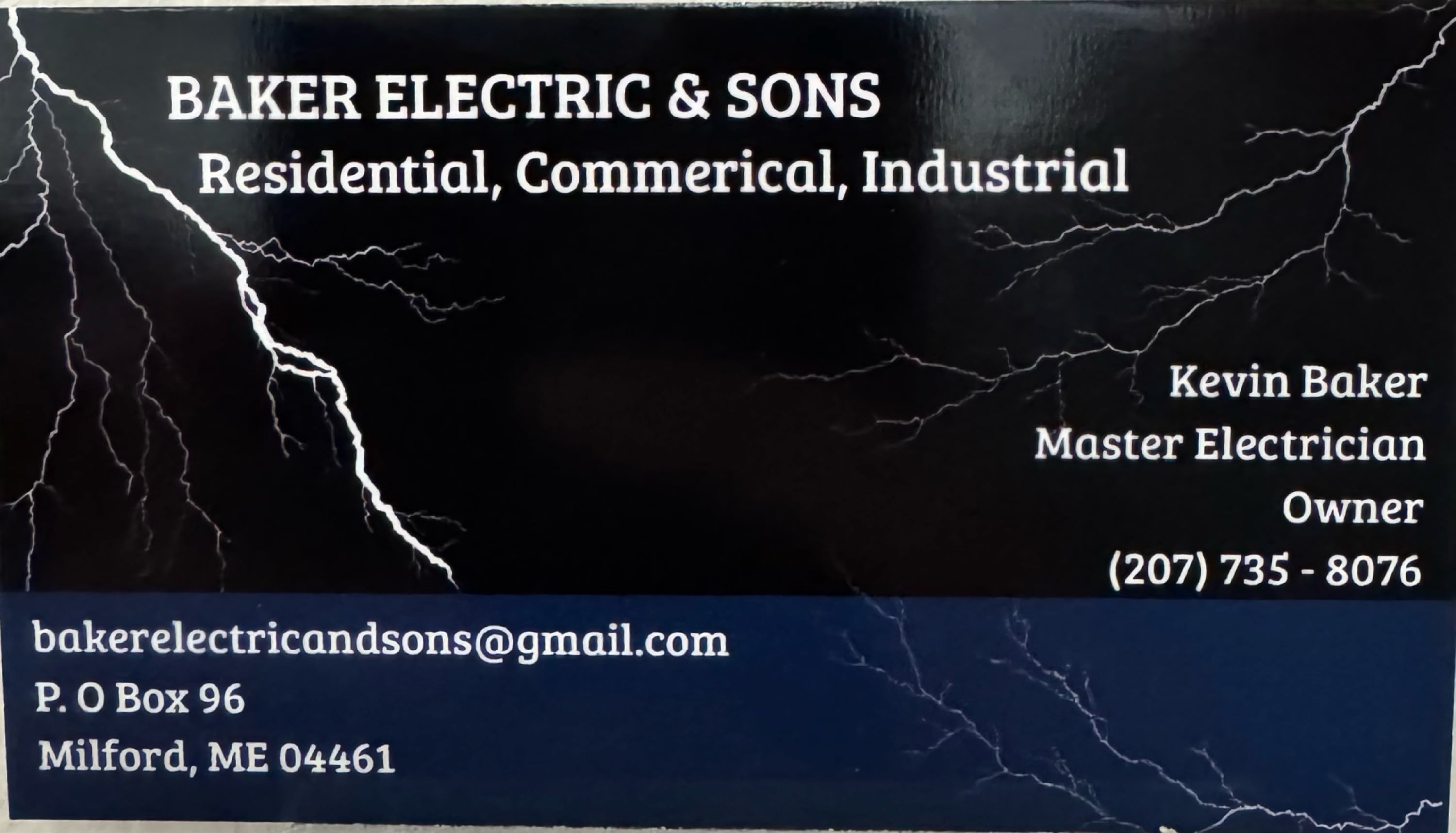 Baker Electric and Sons Logo