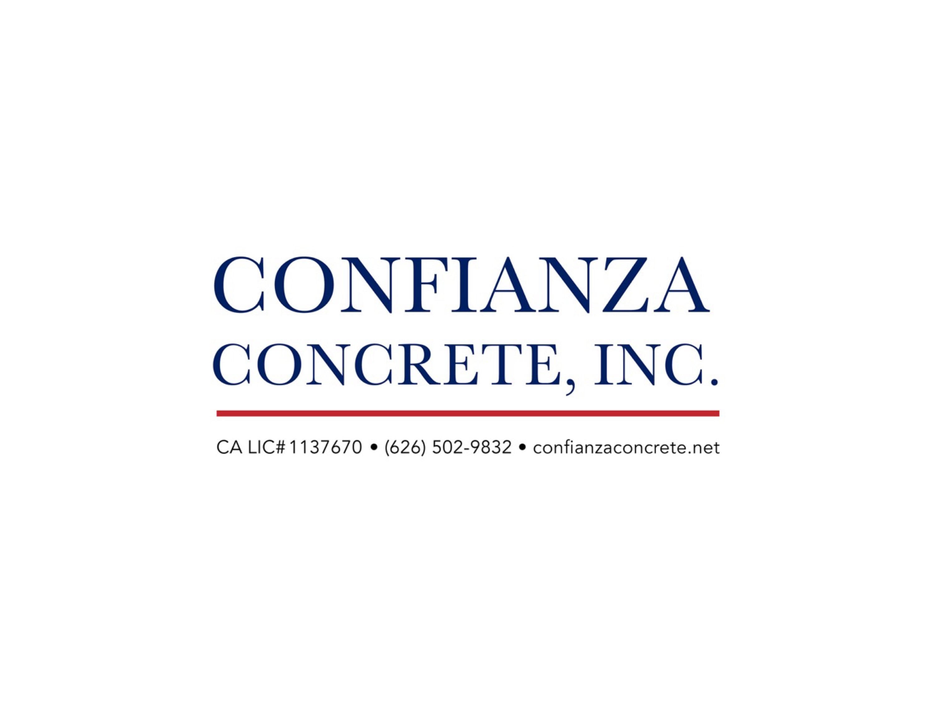 CONFIANZA CONCRETE Logo
