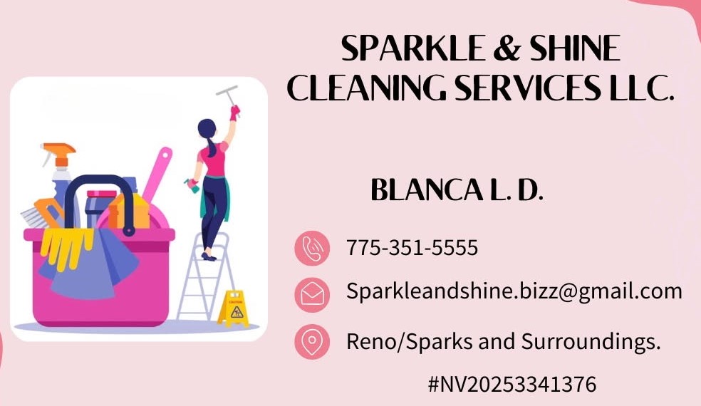 Sparkle & Shine Cleaning Services LLC Logo