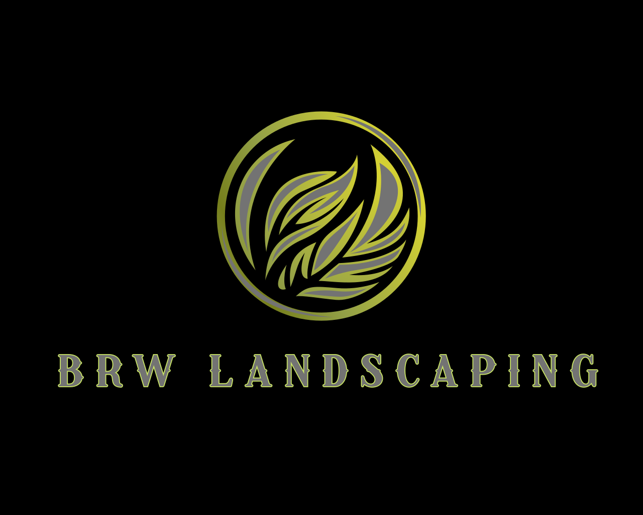 BRW Landscaping Logo