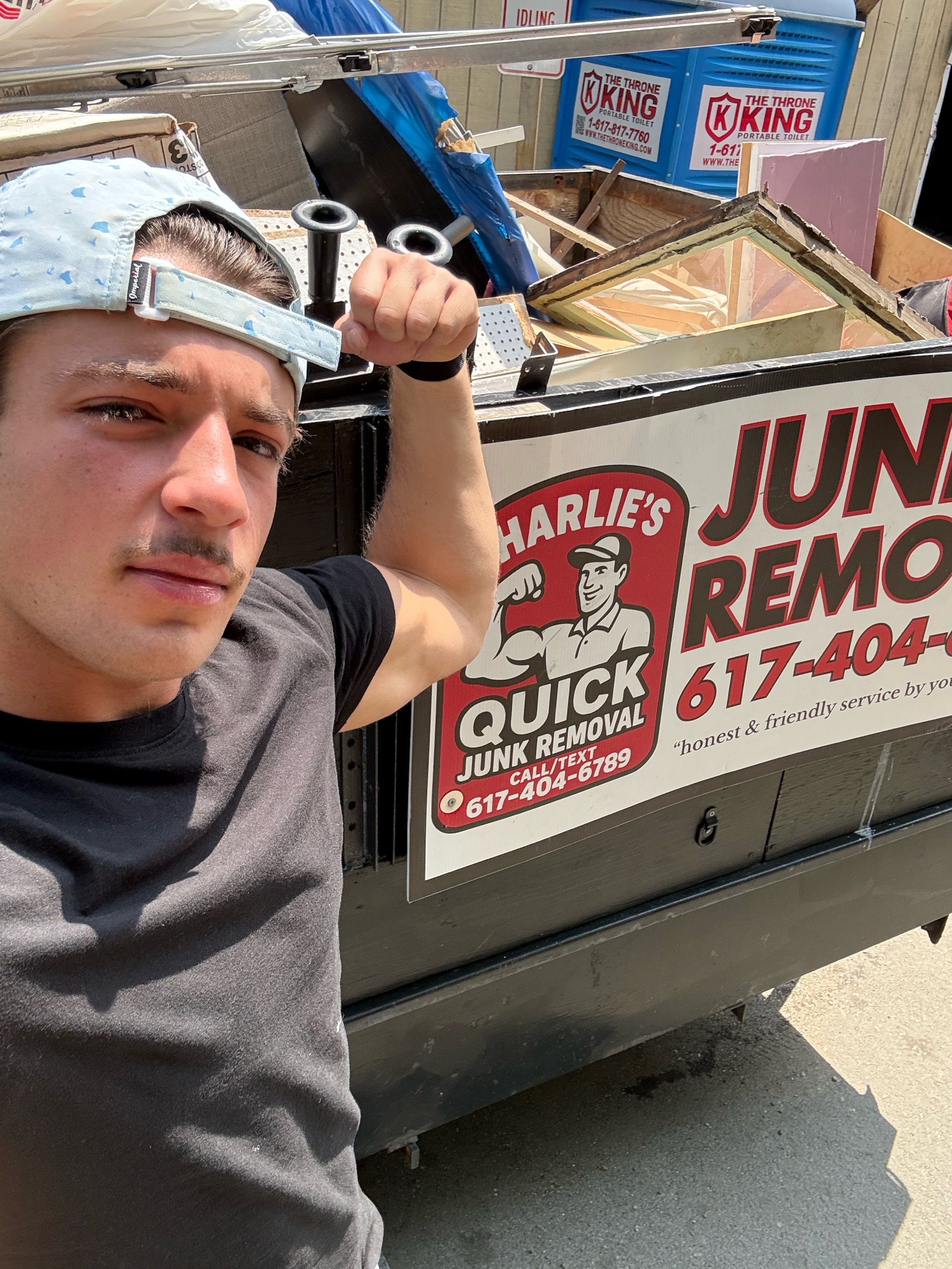 Charlies Quick Junk Removal Logo