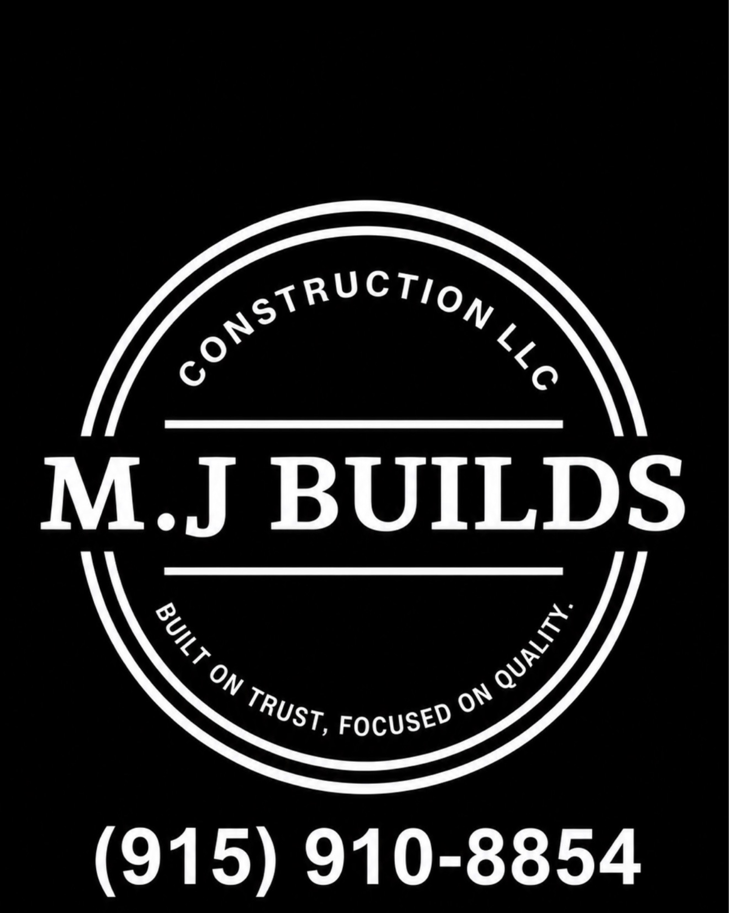 MJ Builds construction Logo