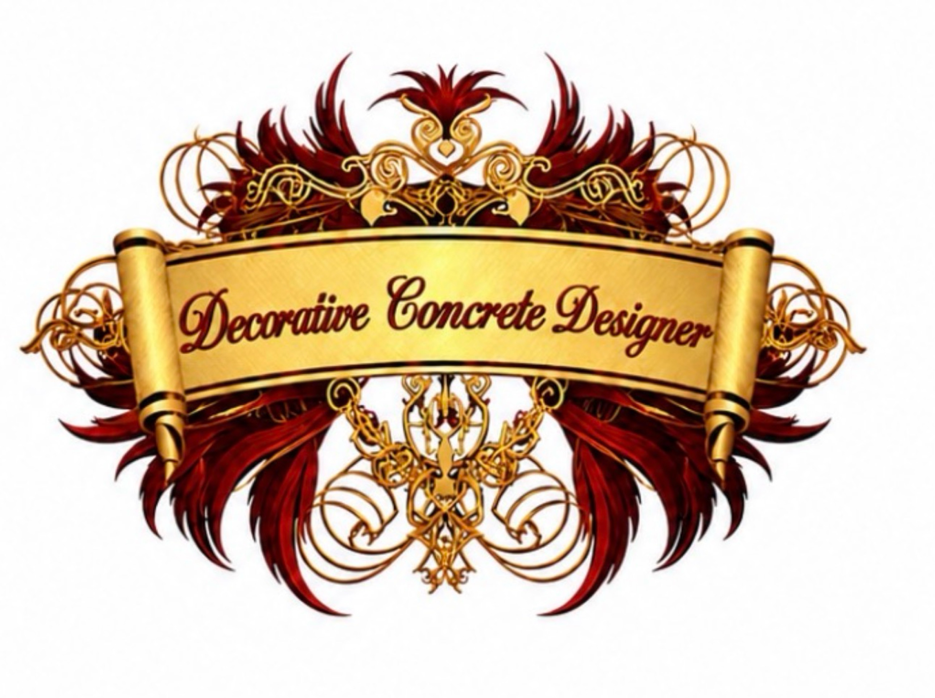 Decorative Concrete Designer Logo