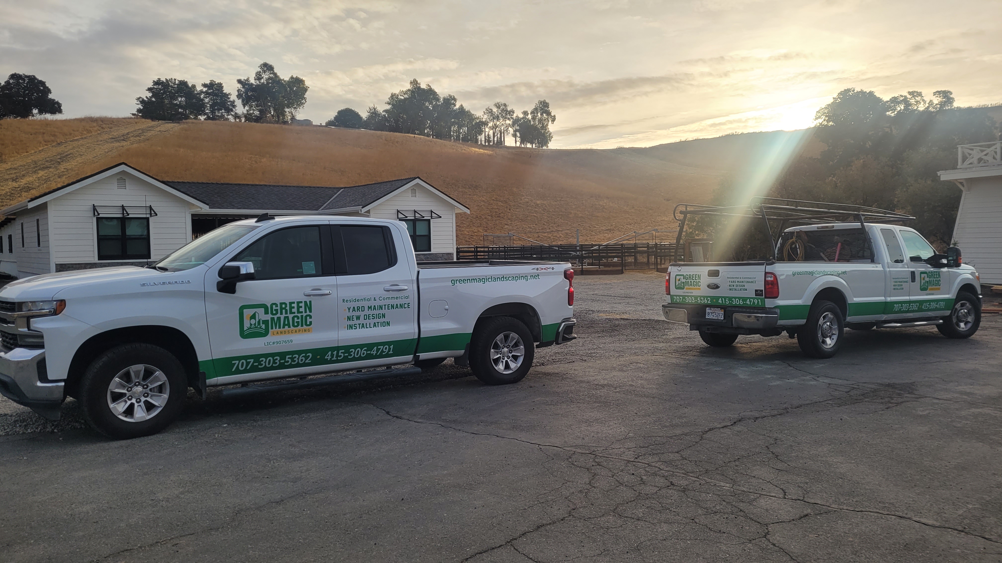 Green Magic Landscaping Logo