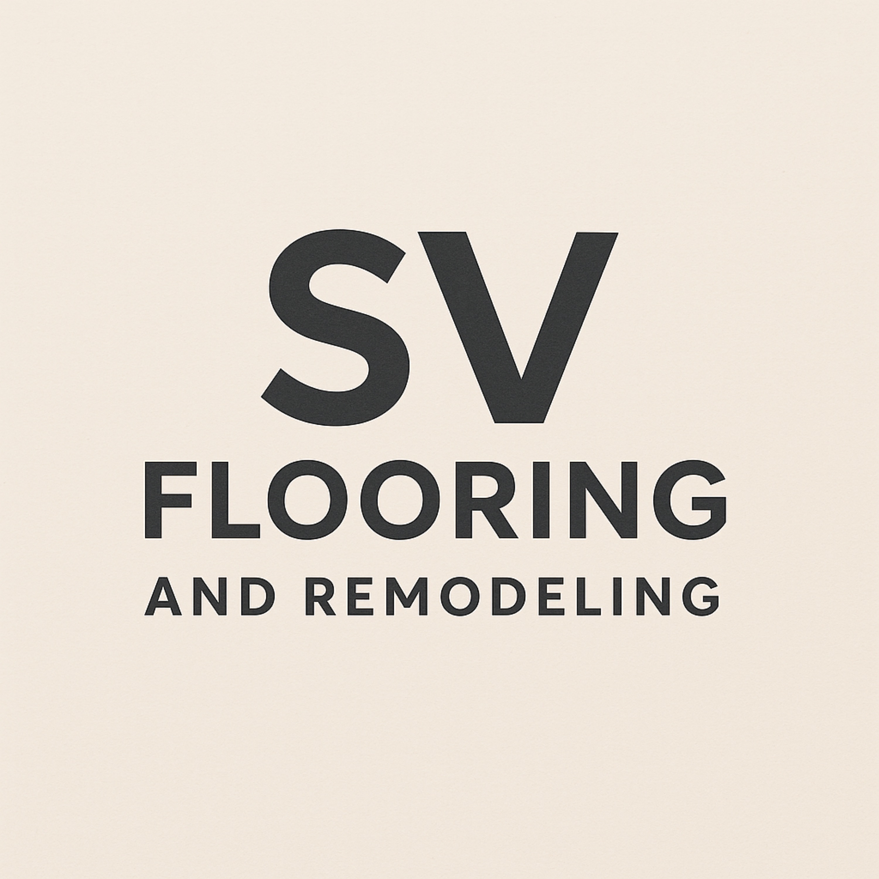 SV Flooring & Remodeling Logo