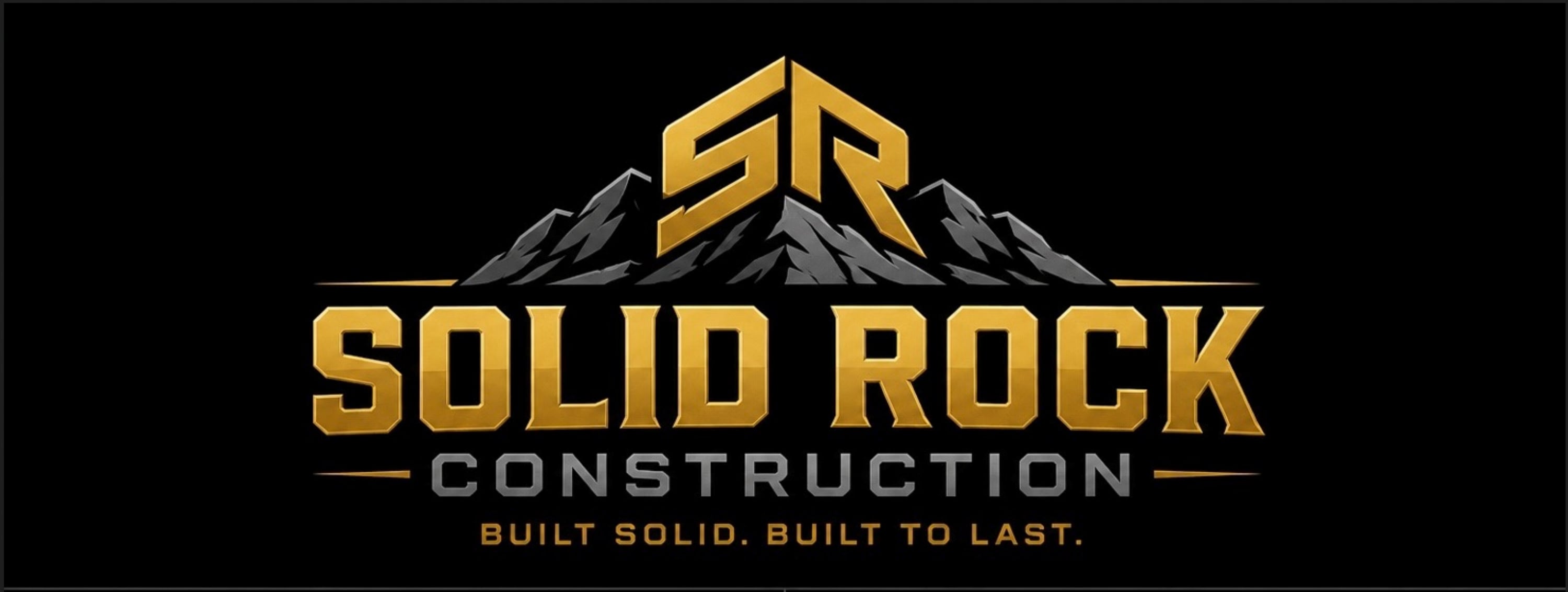 Solid Rock Construction Logo