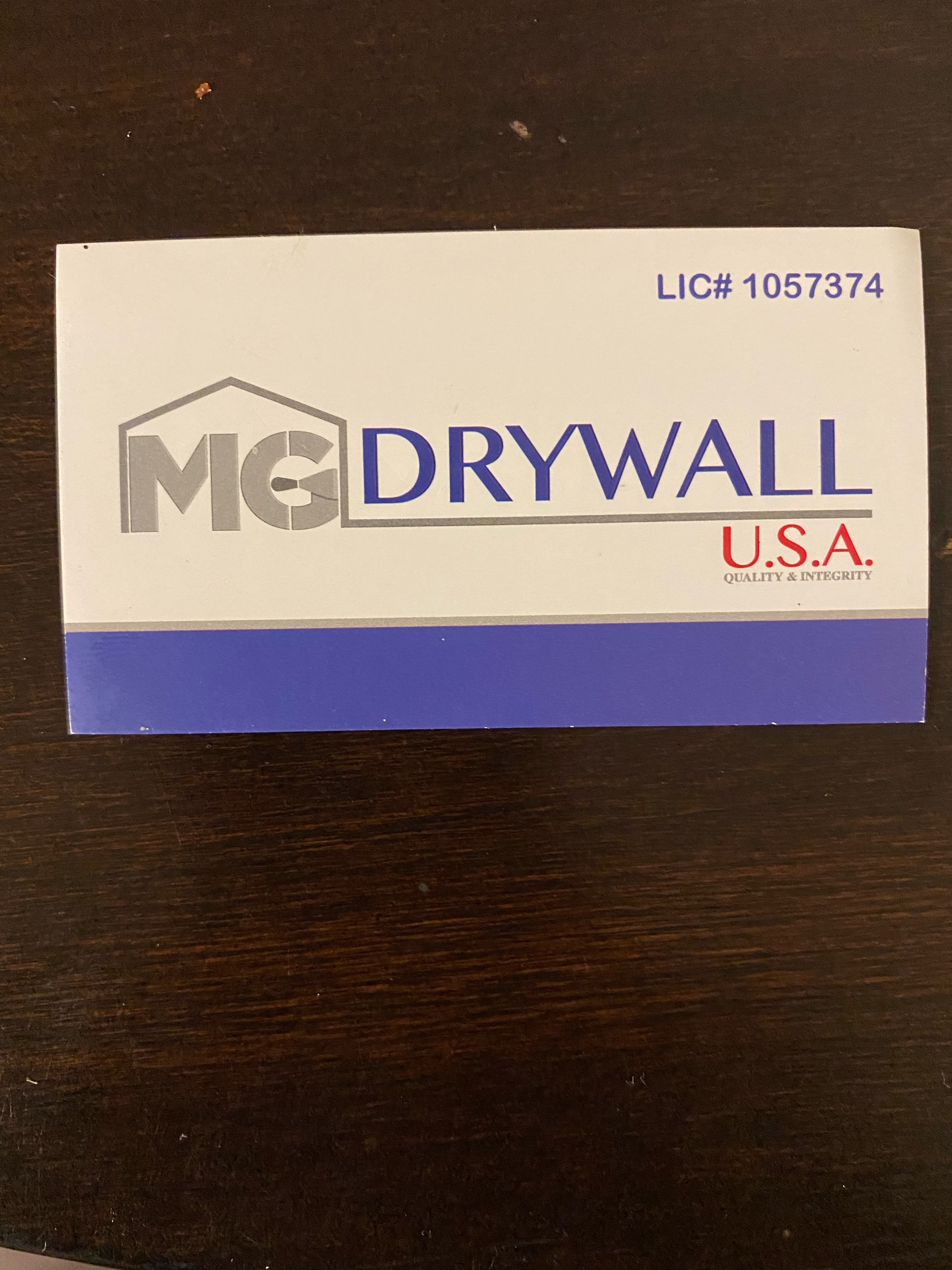 Mg drywall usa Logo