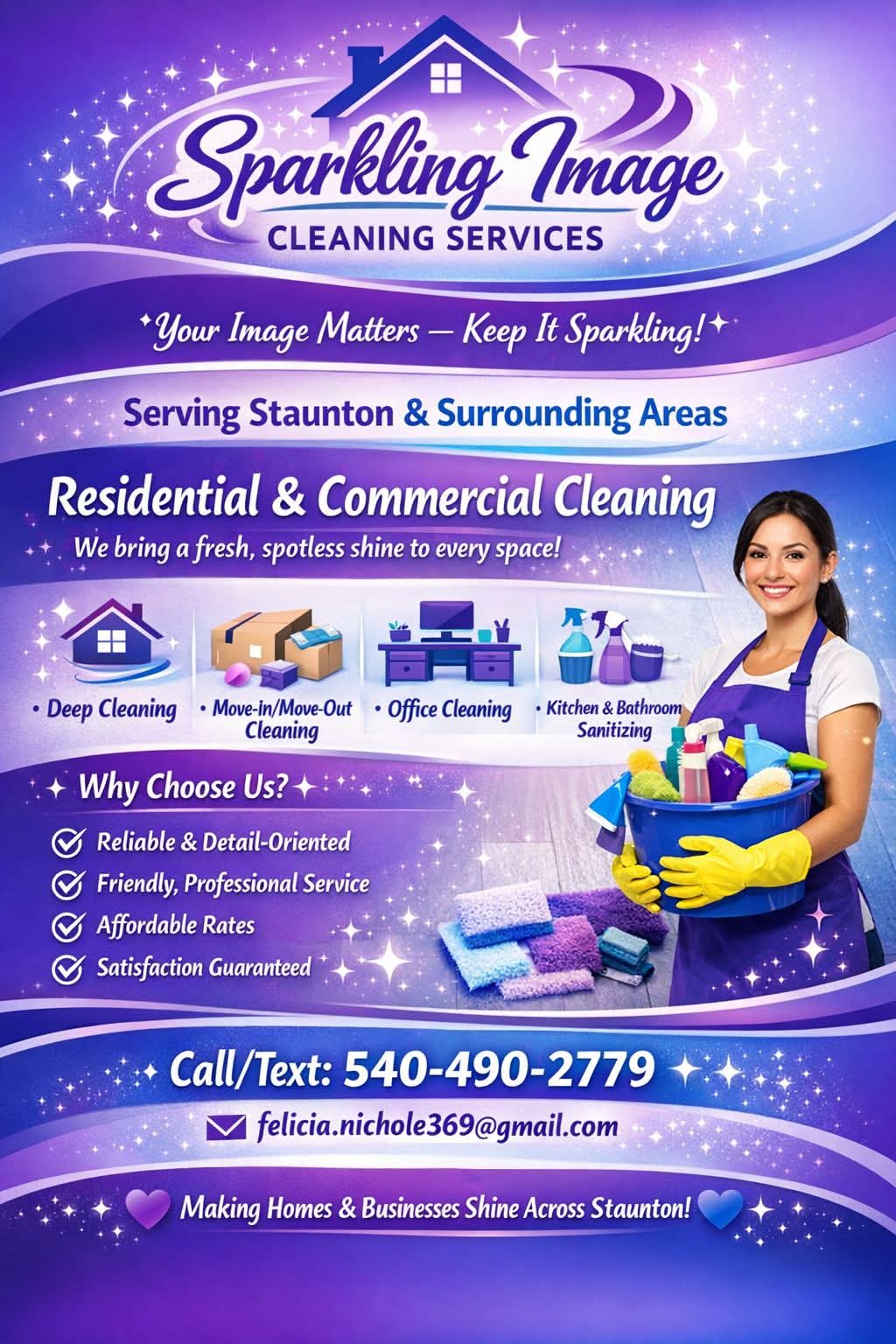 Sparkling Image Cleaning Logo