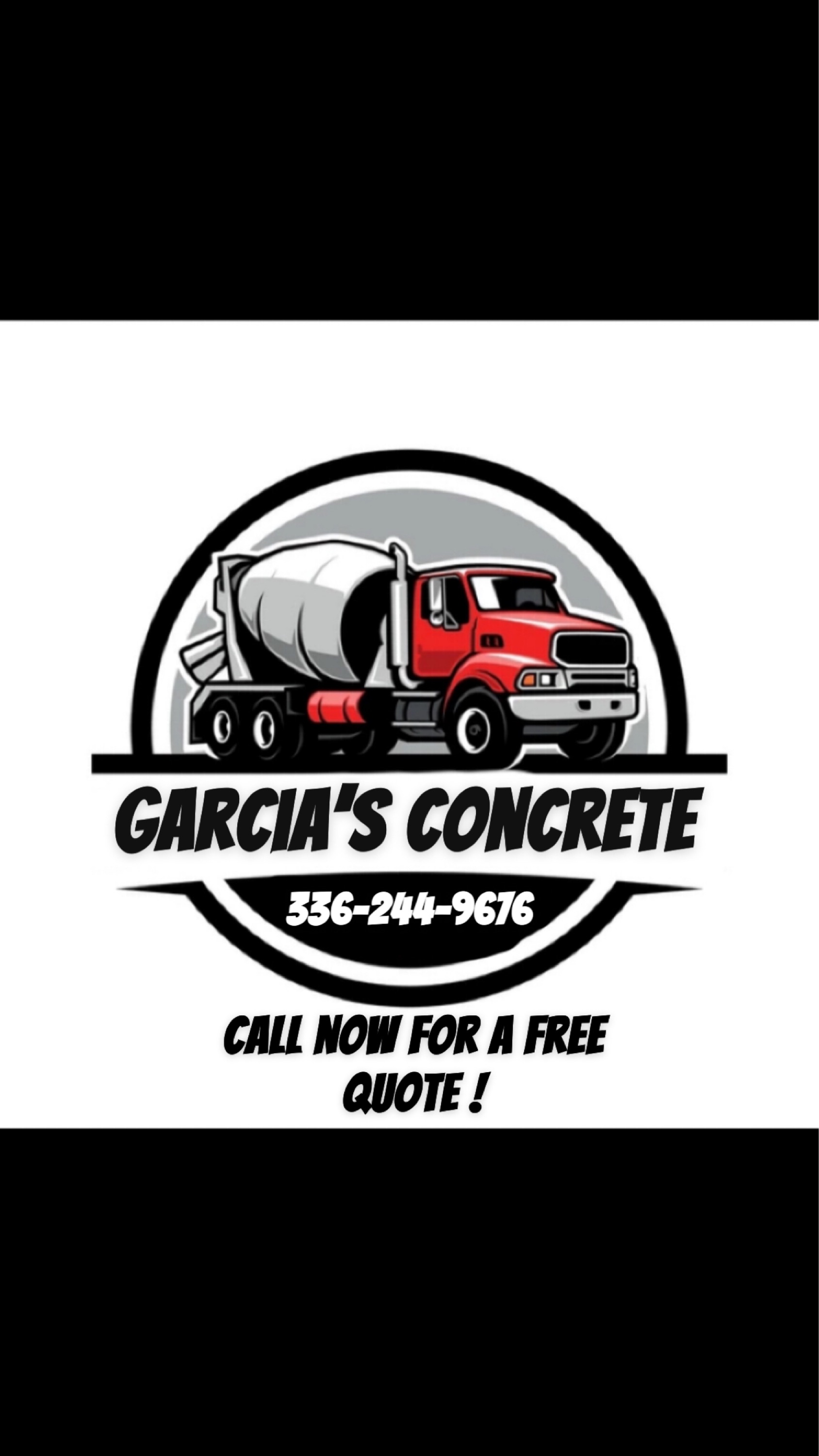 Garcia's Concrete and Remodeling Logo