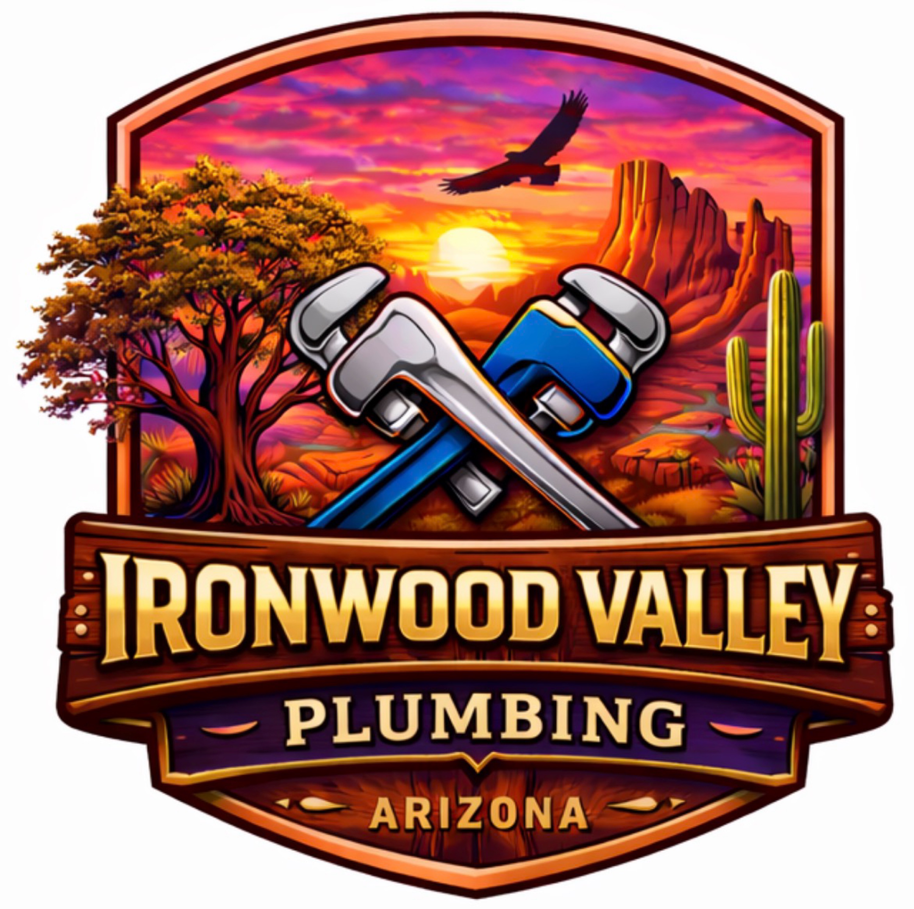 Ironwood Valley Plumbing Logo