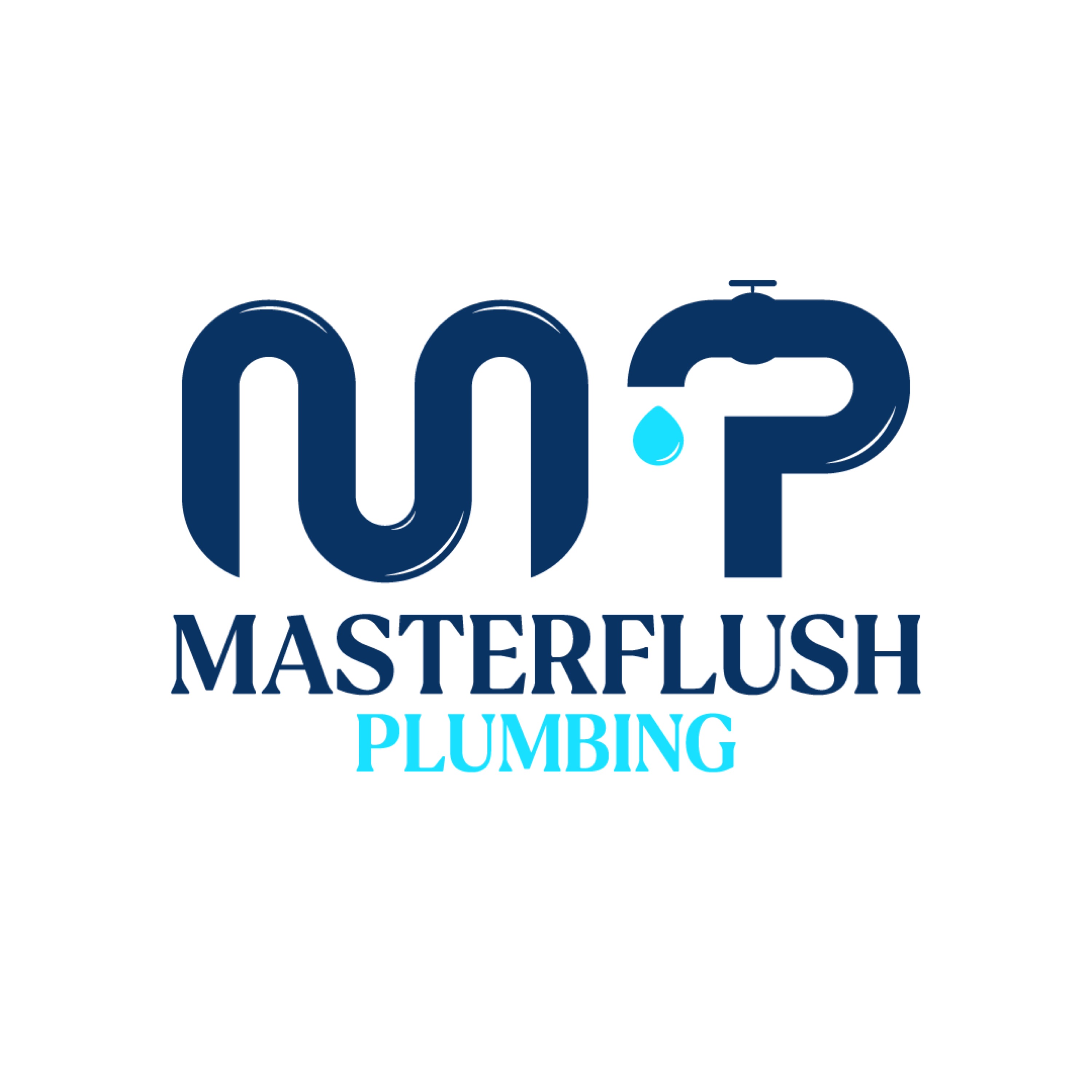 Masterflush plumbing Logo