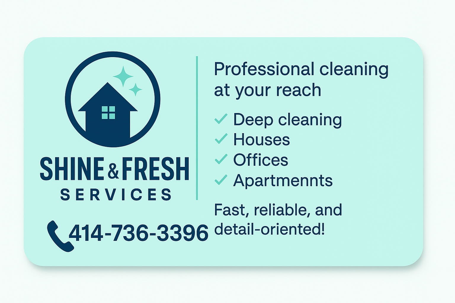 Shine & Fresh Services Logo