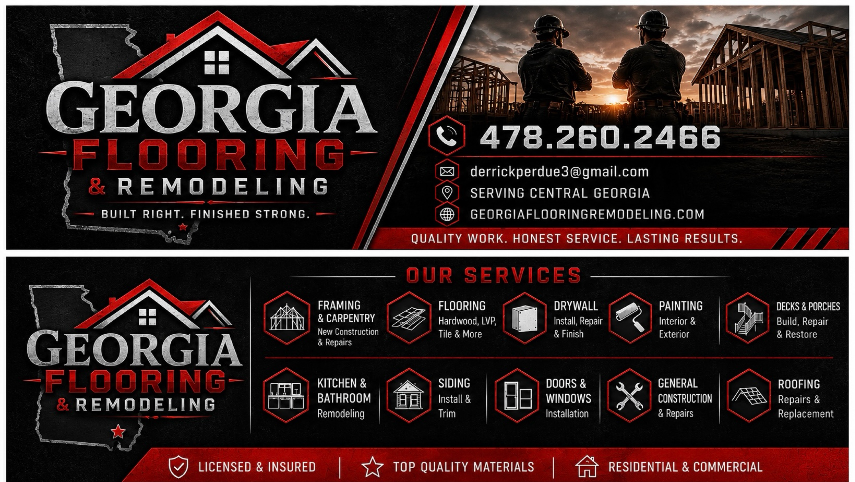 Georgia Flooring and Remodeling Logo
