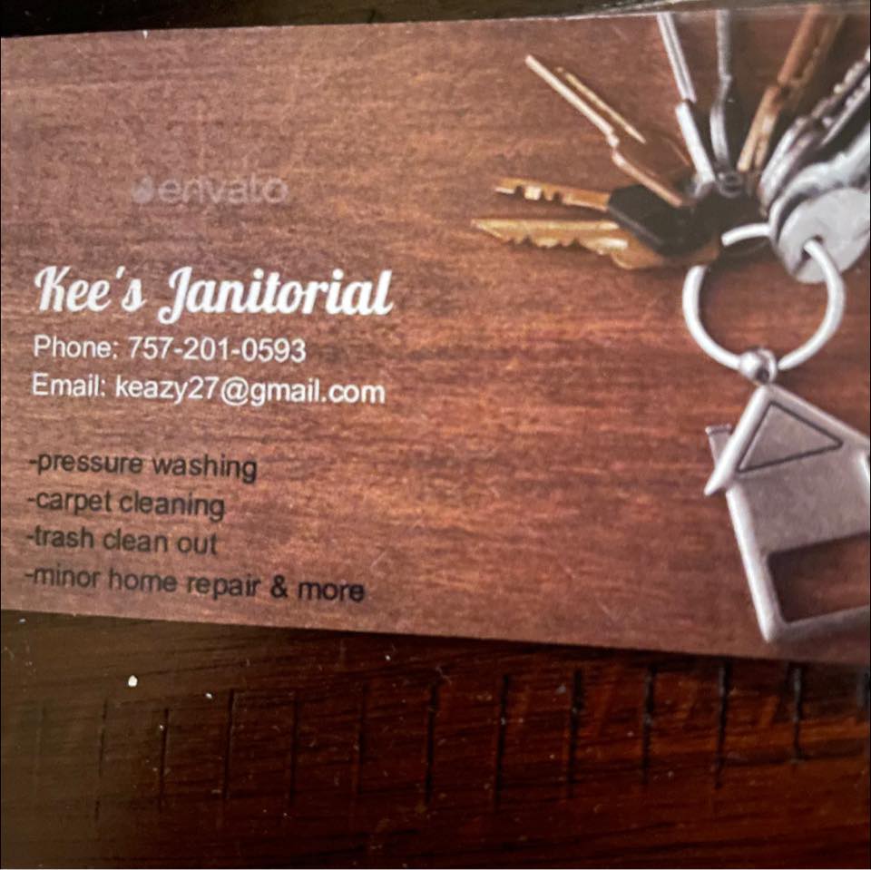 Kee's Janitorial Logo