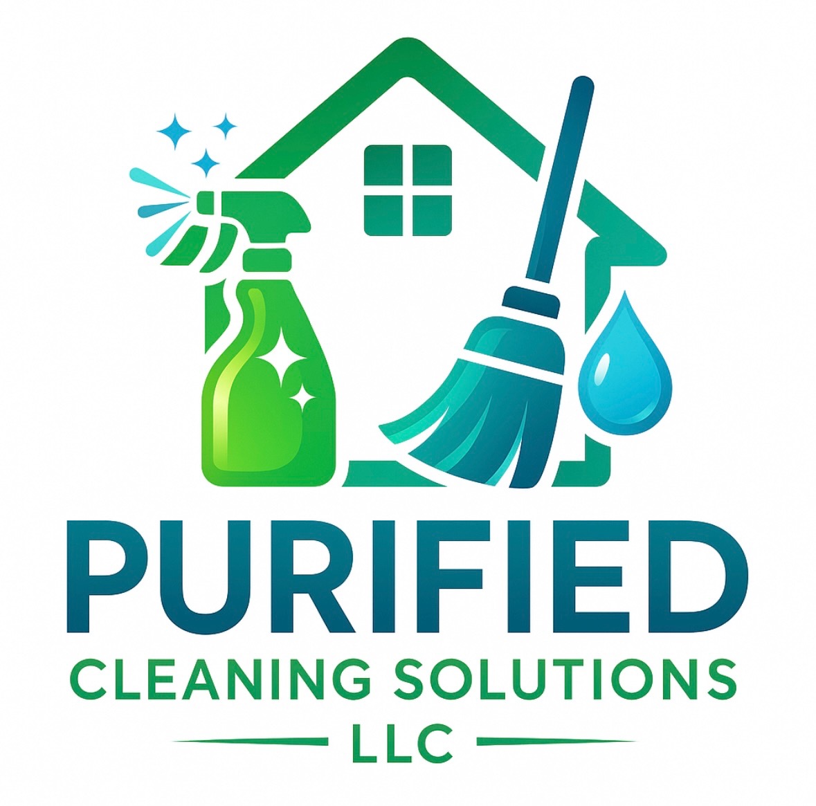Purified Cleaning Solutions LLC Logo