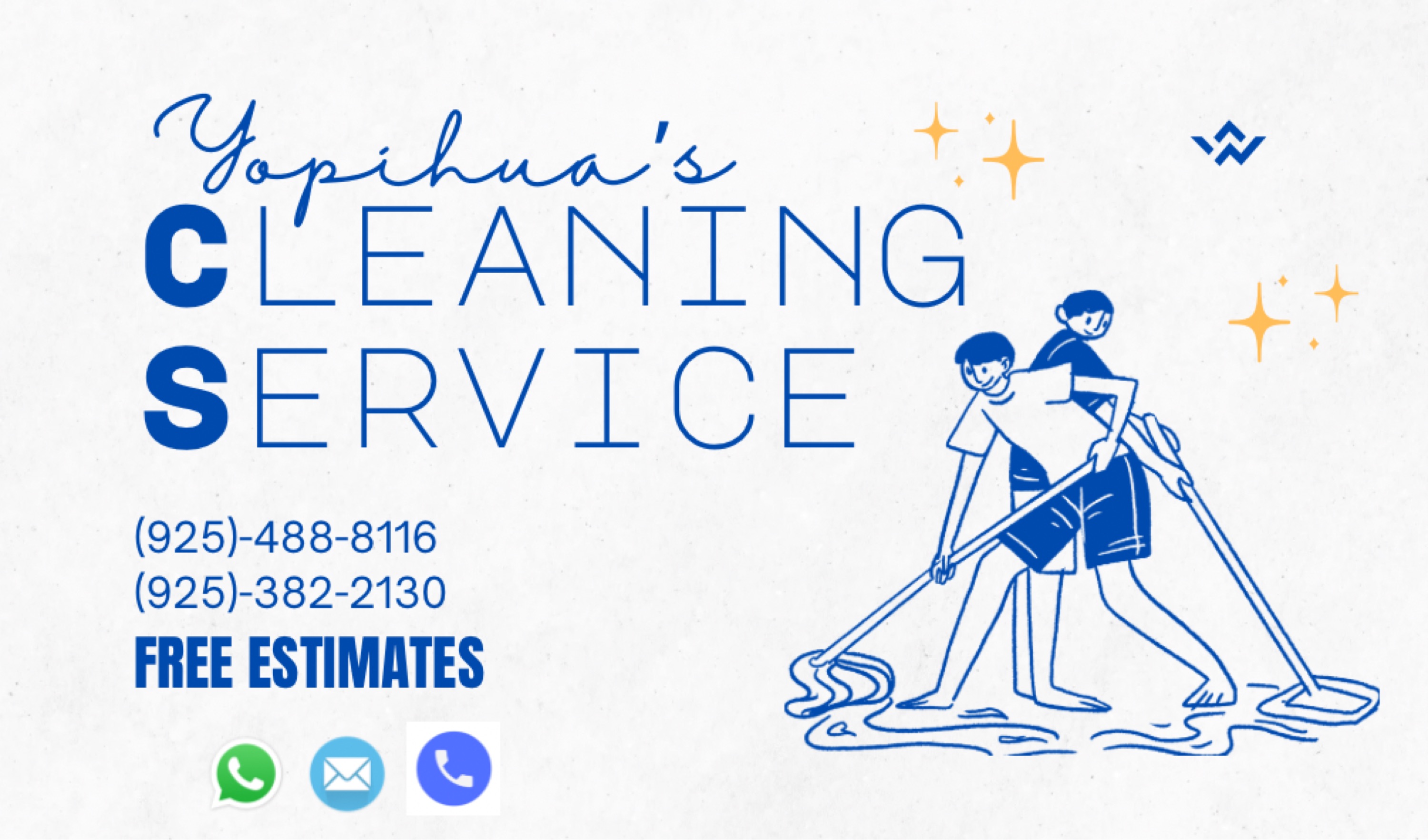 Yopihua's Cleaning Service Logo