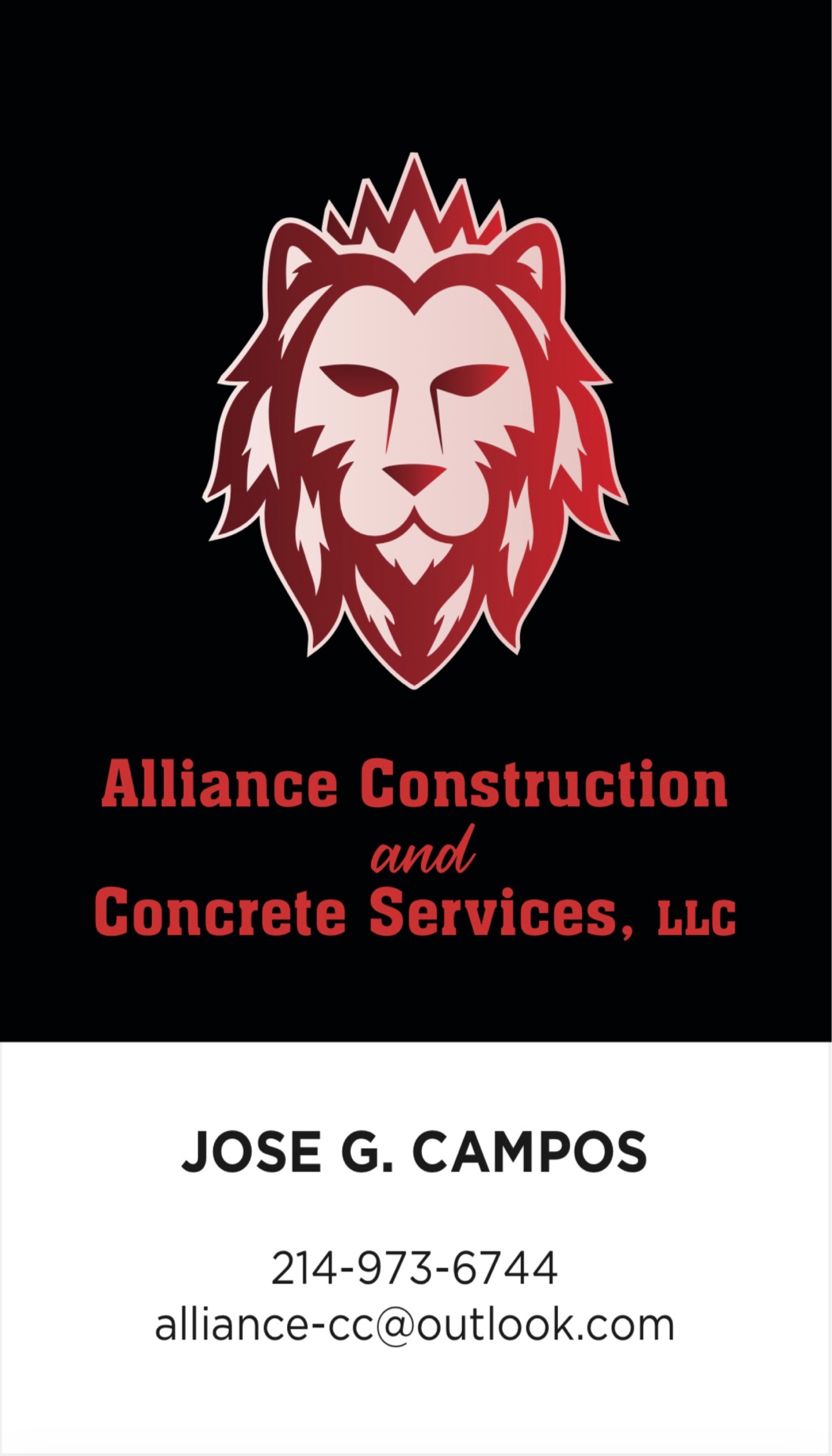 Alliance Construction and Concrete Services Logo