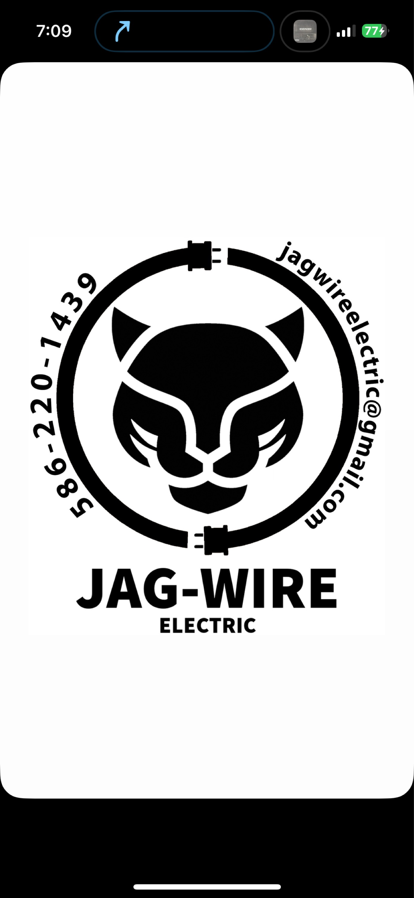 Jag-Wire Electric Logo
