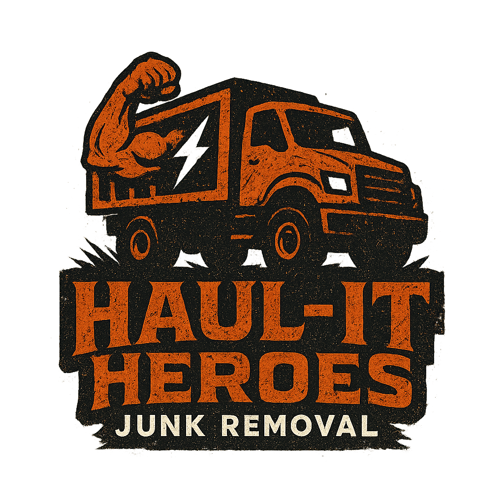 Haul-it Heroes Junk Removal Logo
