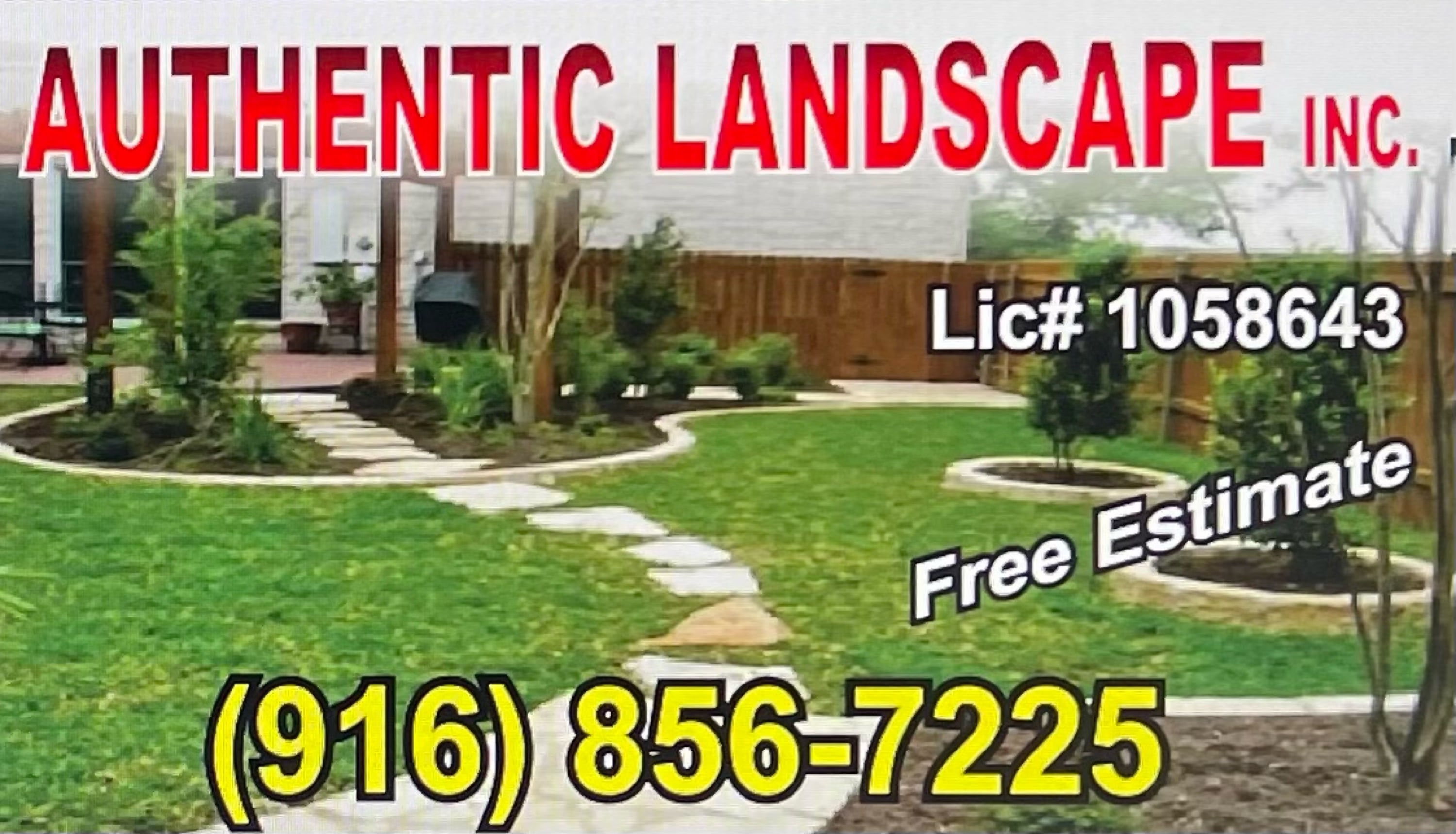 Authentic Landscape Inc Logo